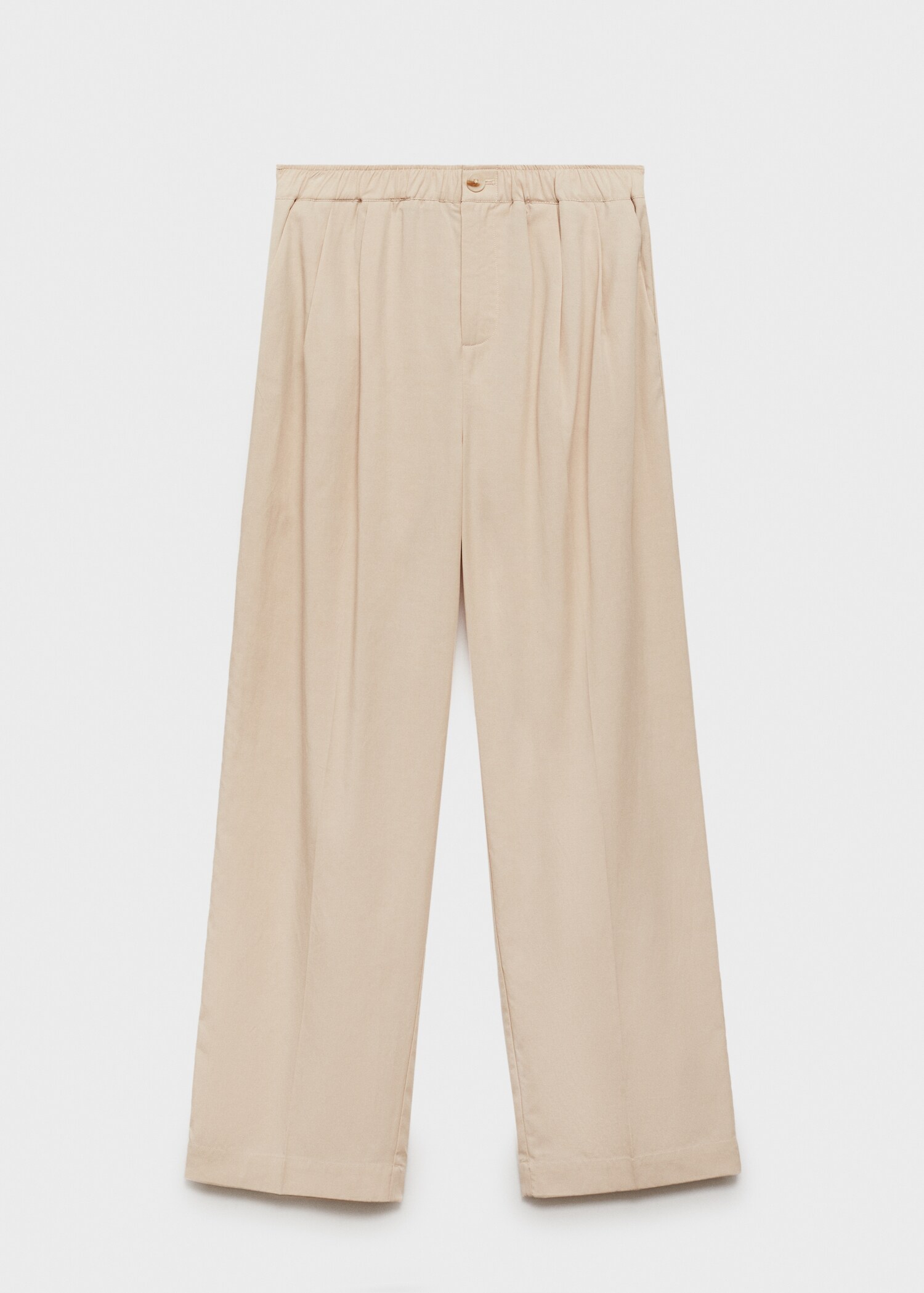 Lyocell pleated pants - Article without model