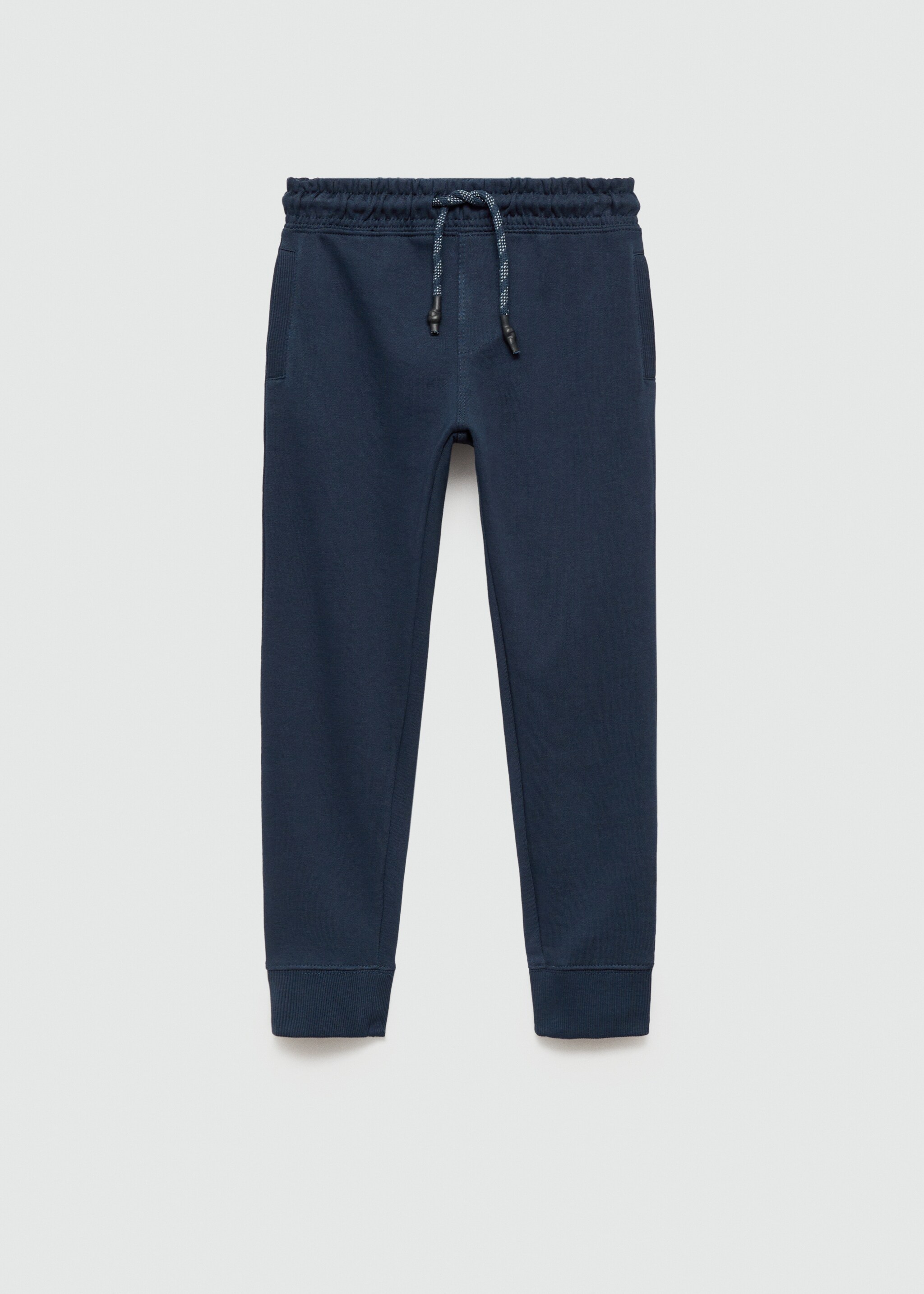 Cotton jogger-style trousers - Article without model