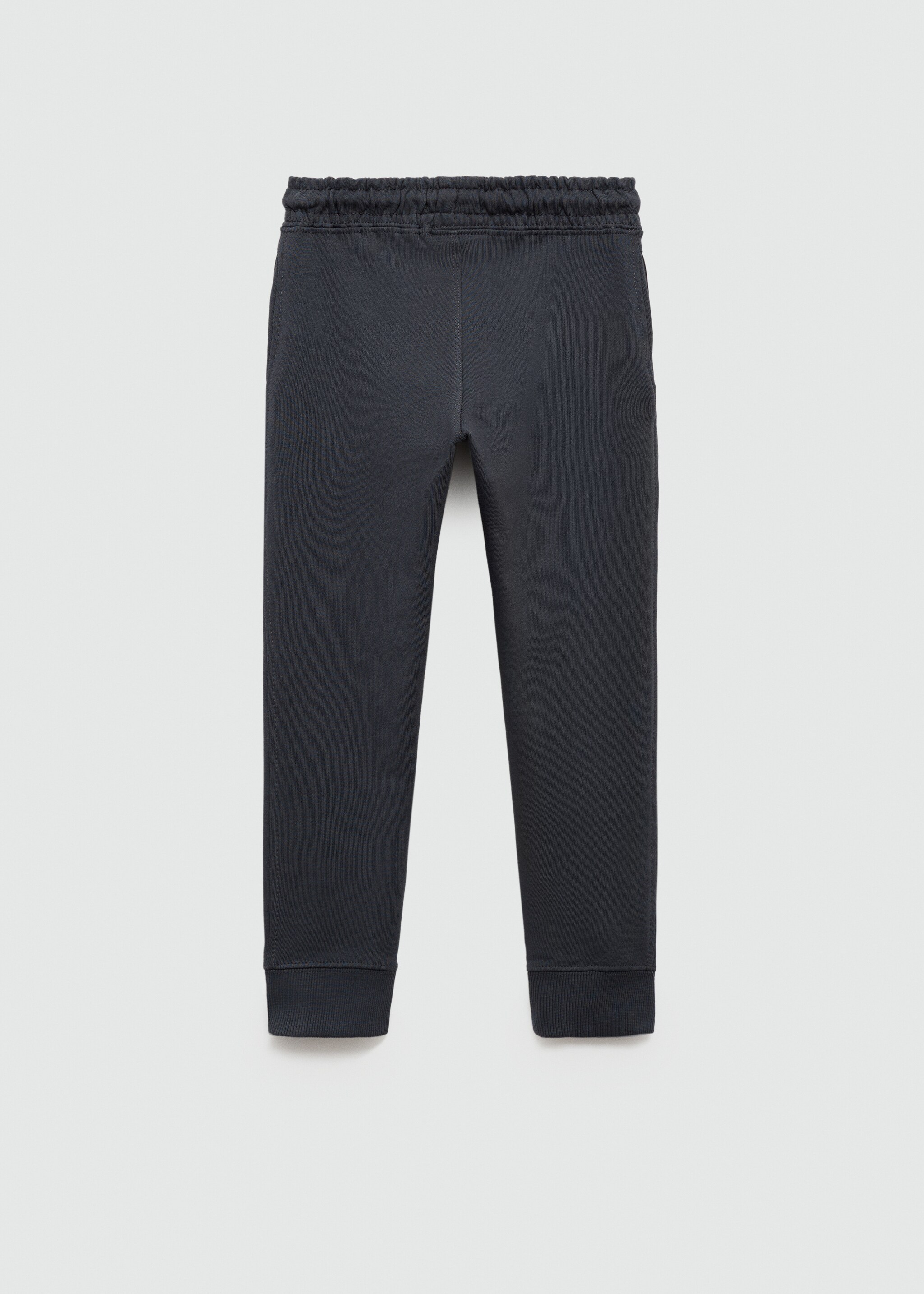 Cotton jogger-style trousers - Зворотна сторона товару