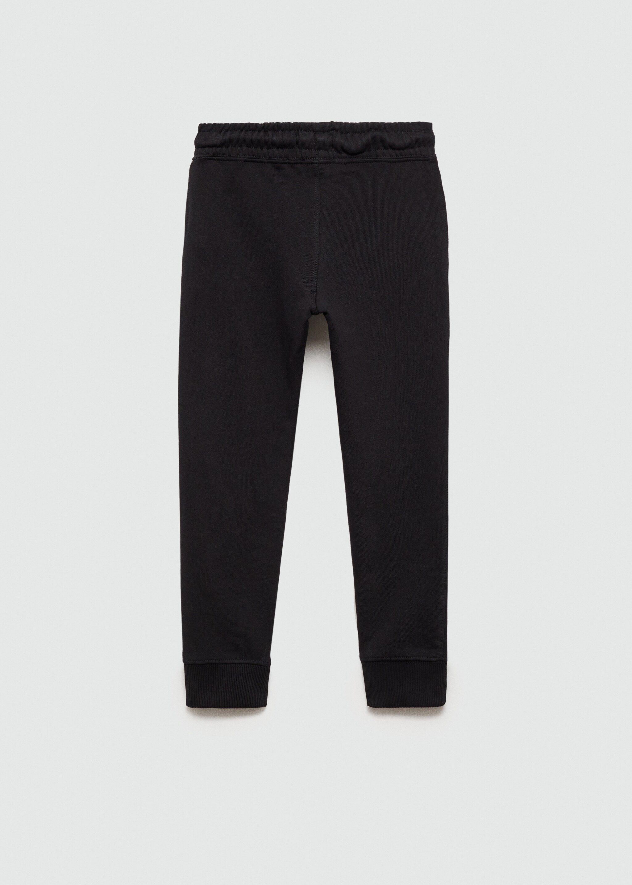 Cotton jogger-style trousers - Reverse of the article