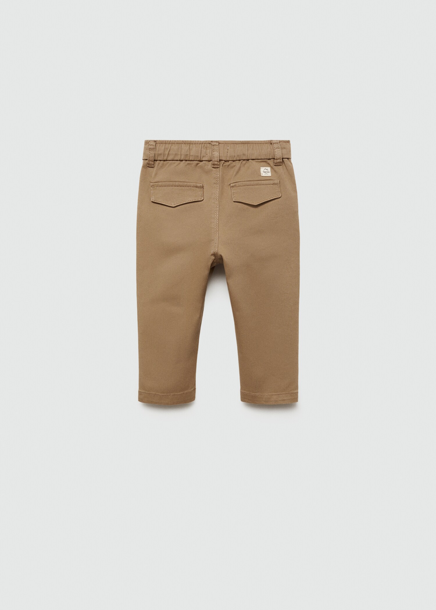 Elastic waist trousers - Reverse of the article