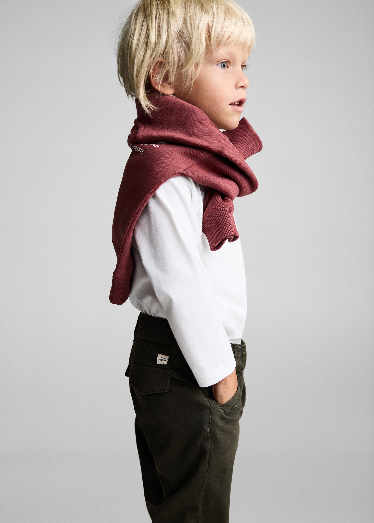 Elastic waist trousers - Details of the article 1