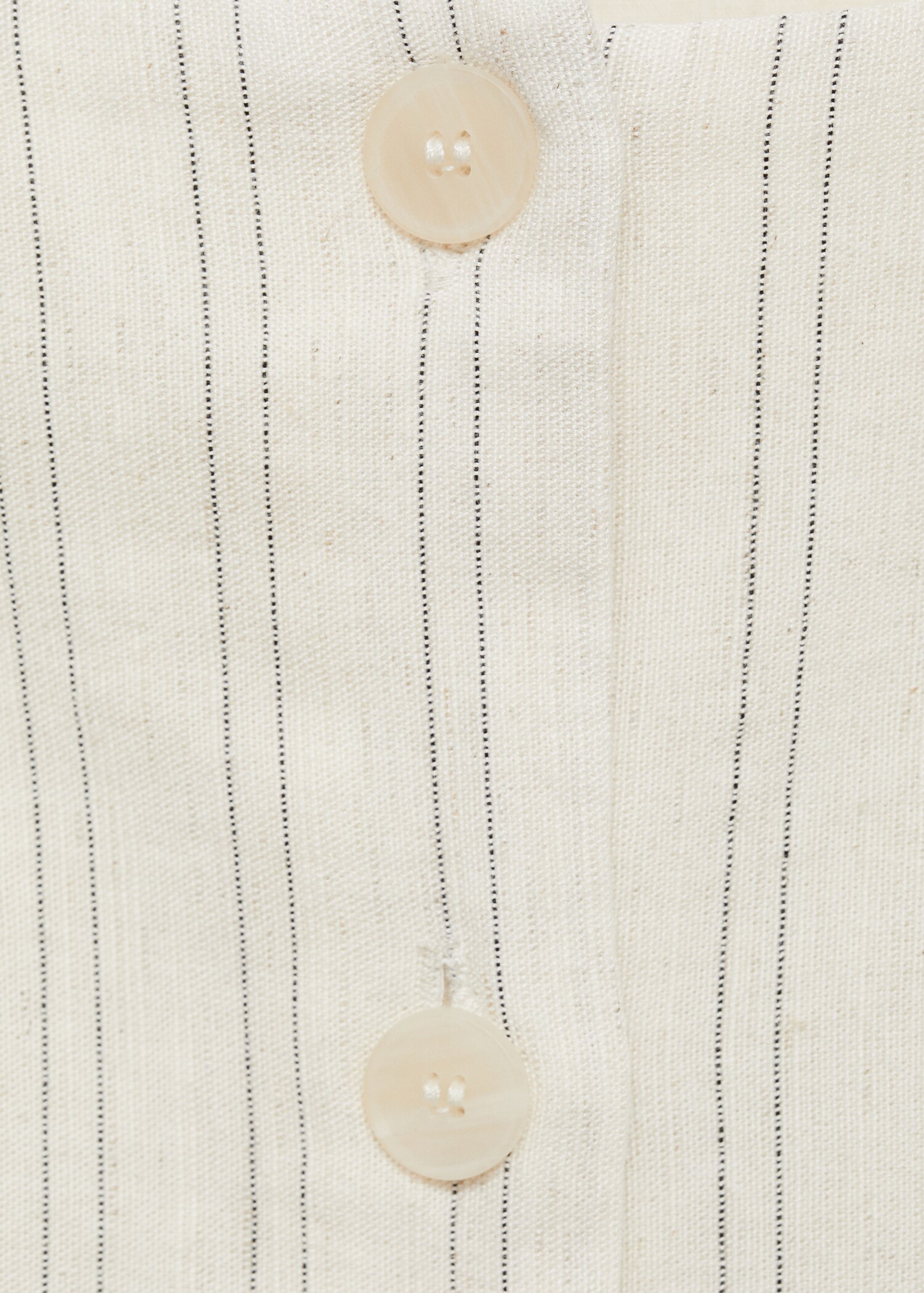 Striped bow jumpsuit - Details of the article 0
