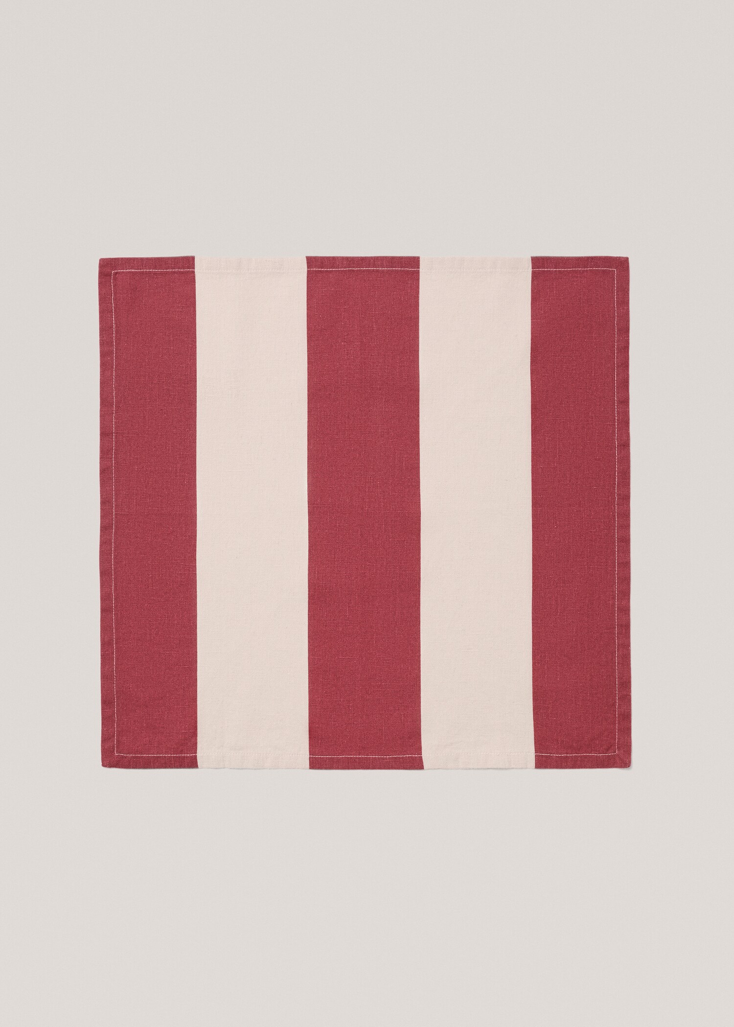 Striped cotton linen napkin 170x250cm - Article without model