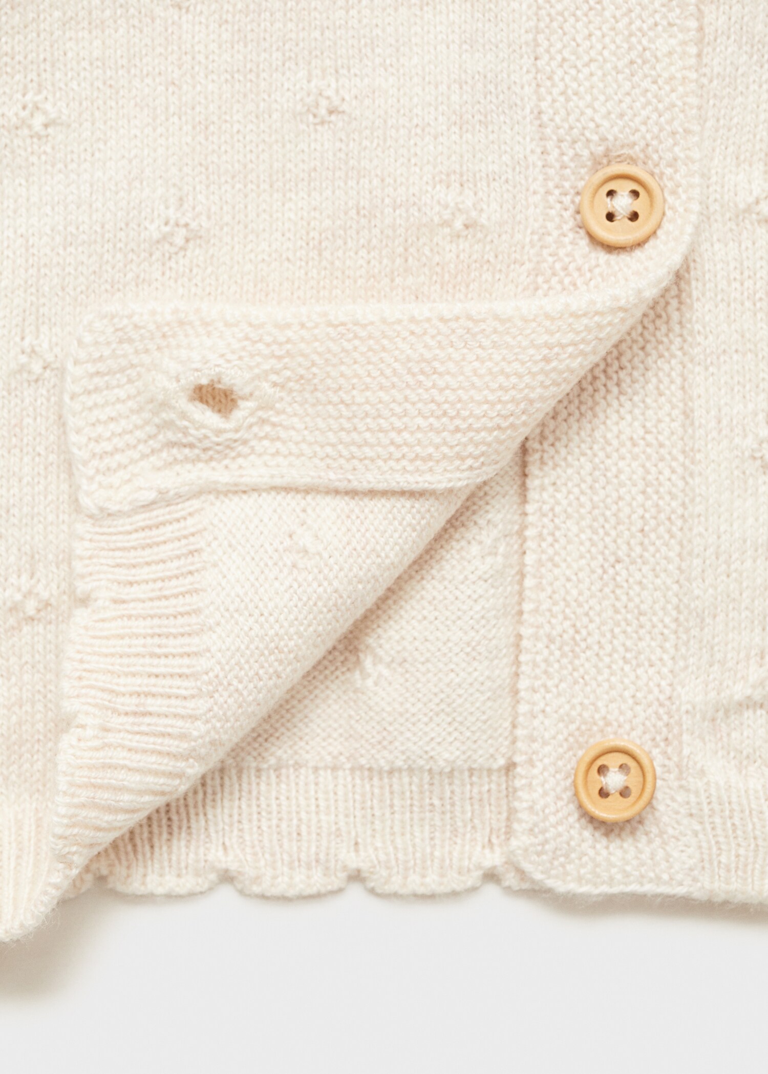 Cardigan maille brodé - Détail de l'article 0