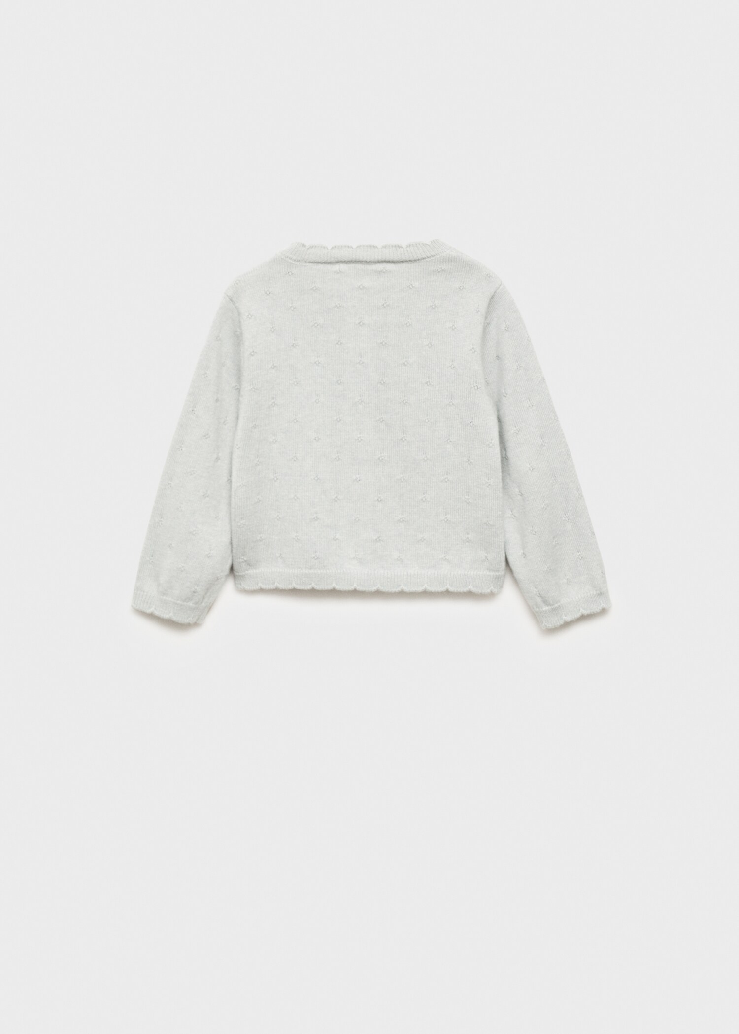Cardigan maille brodé - Verso de l’article