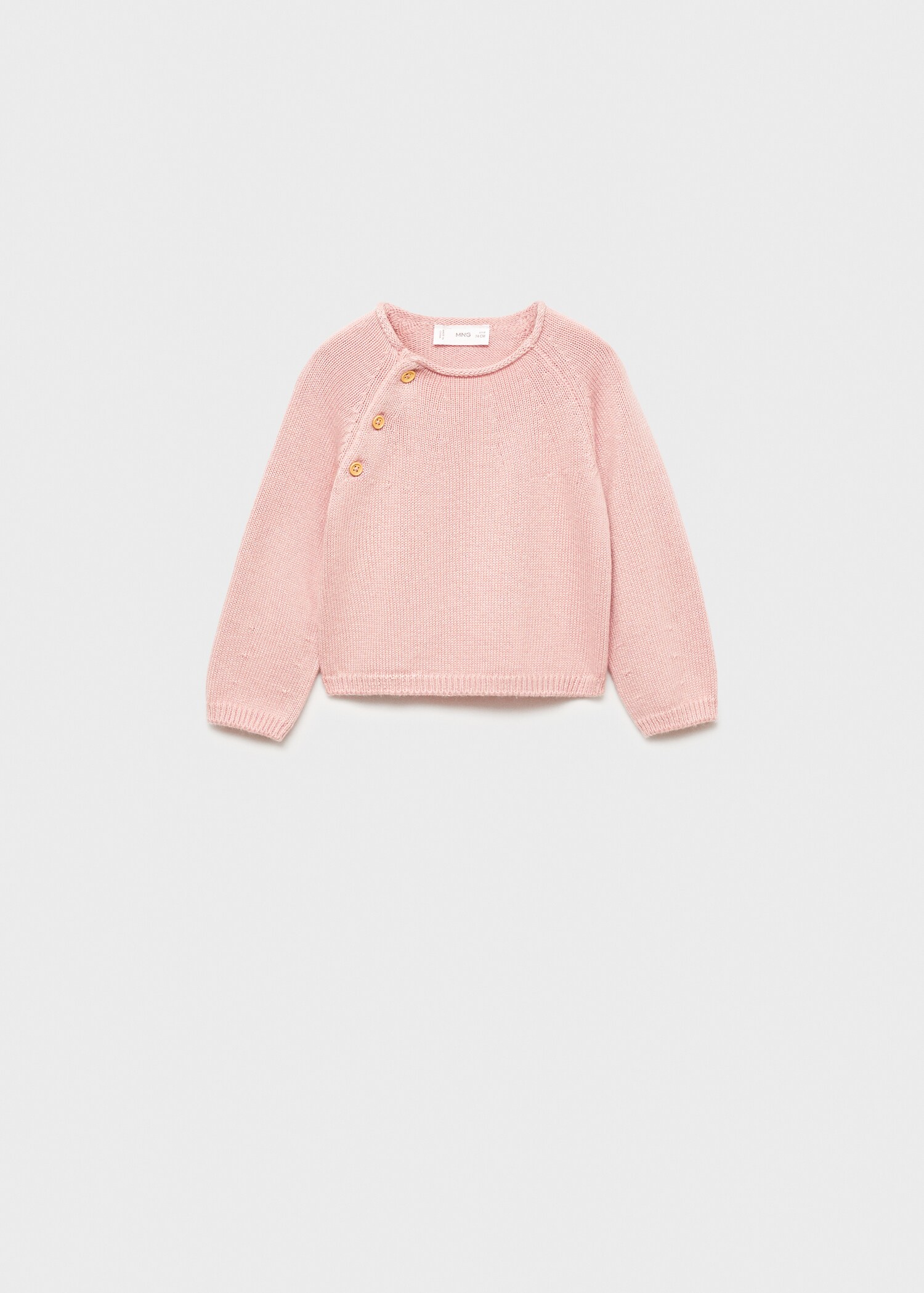 Buttons detail knit sweater - Article without model