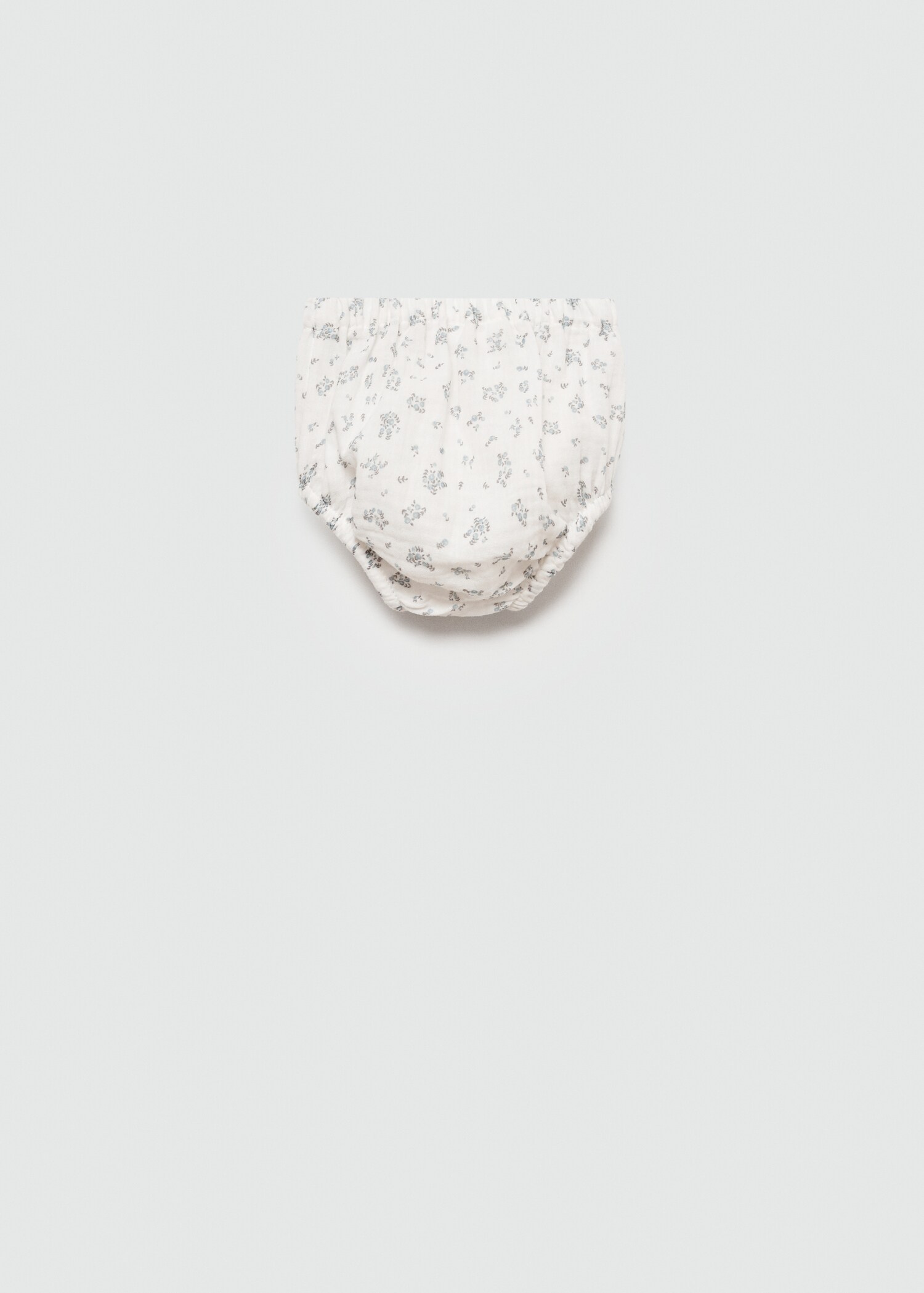 Floral print short - Reverse of the article