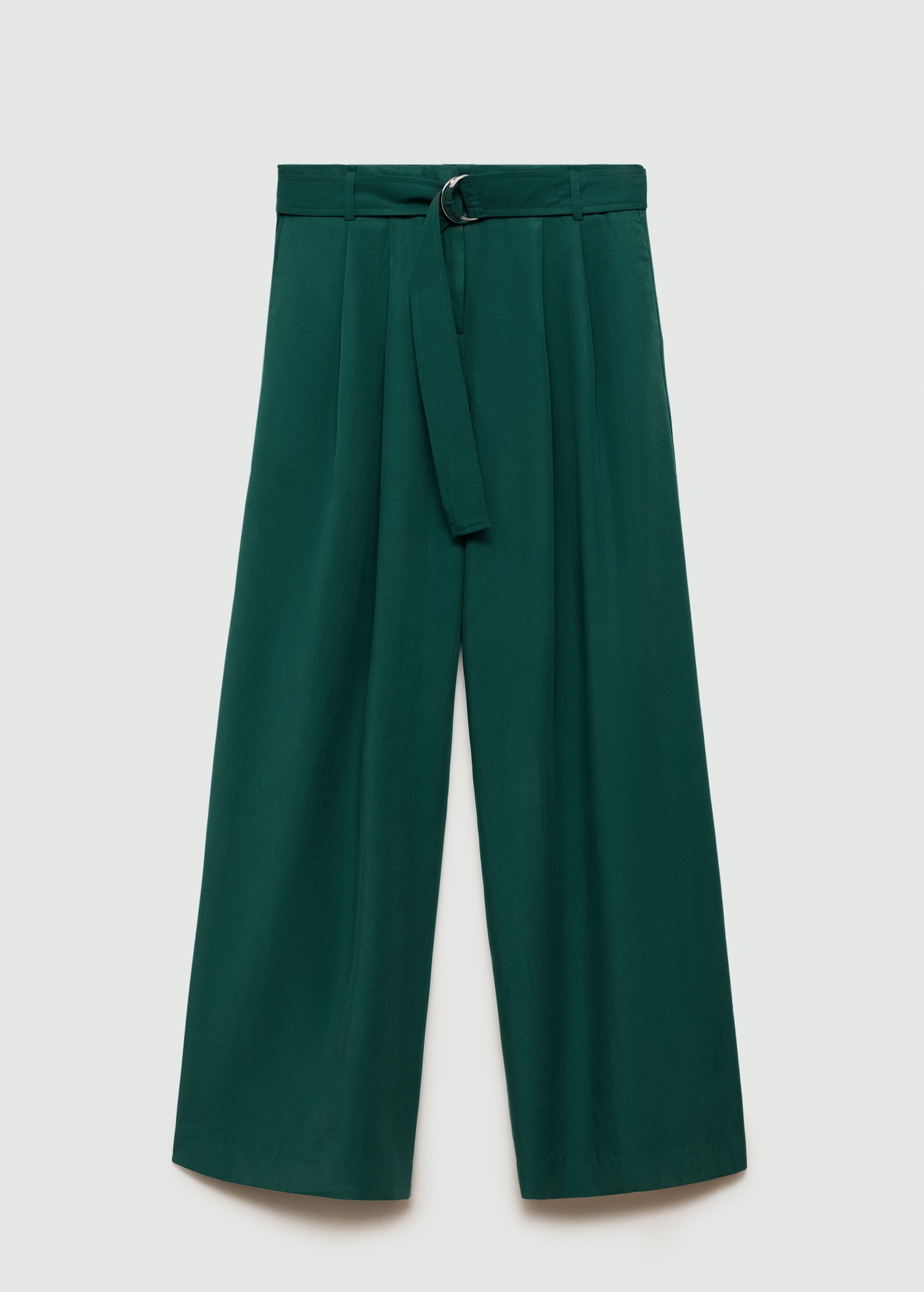 Lyocell trousers with belt - Article without model
