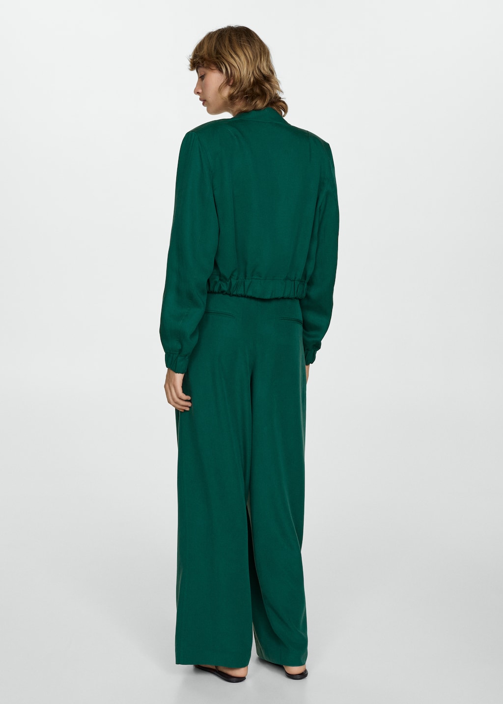 Lyocell trousers with belt - Women | MANGO USA Lyocell trousers with belt - Women | MANGO USA