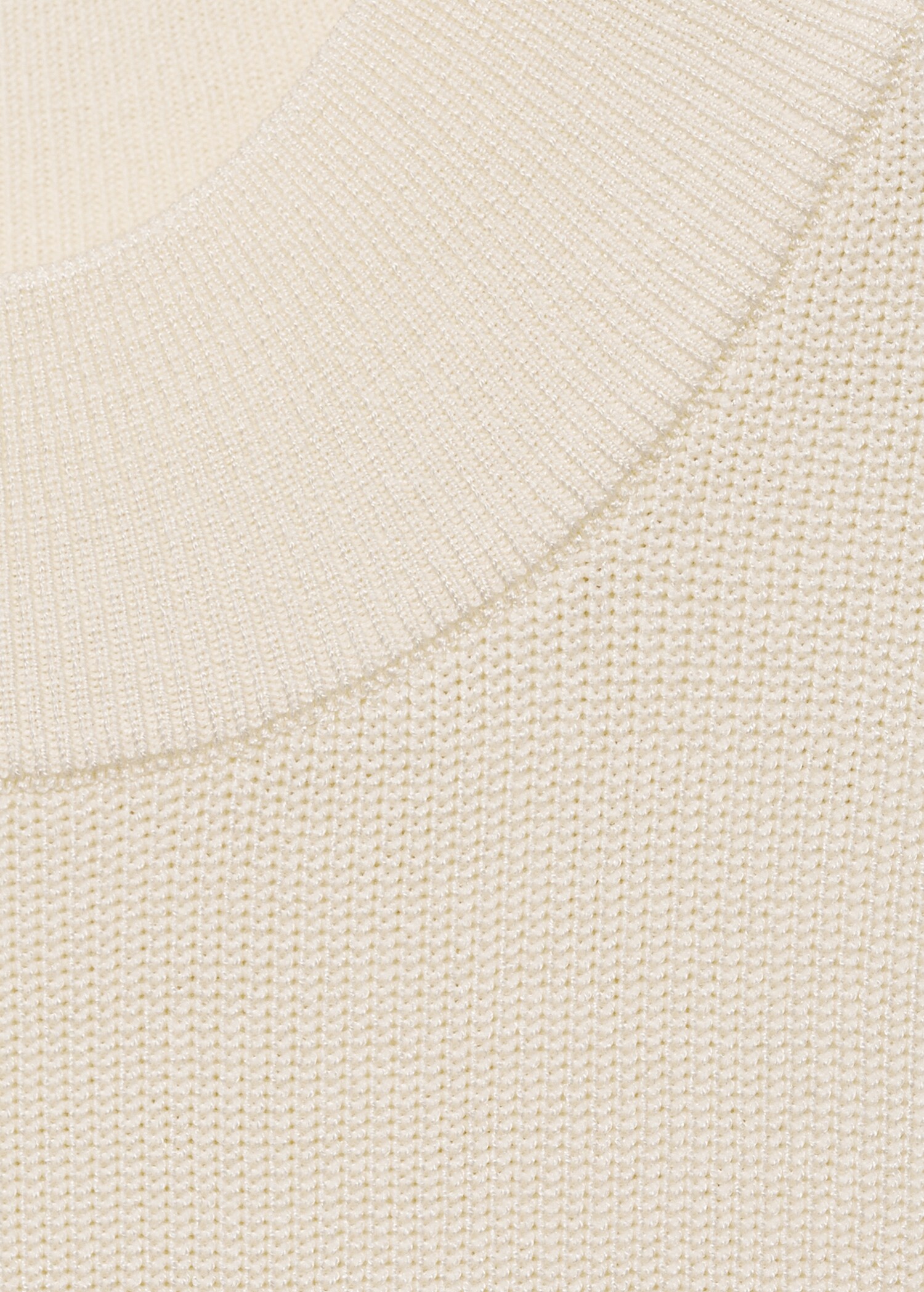 Perkins-neck knitted dress - Details of the article 8