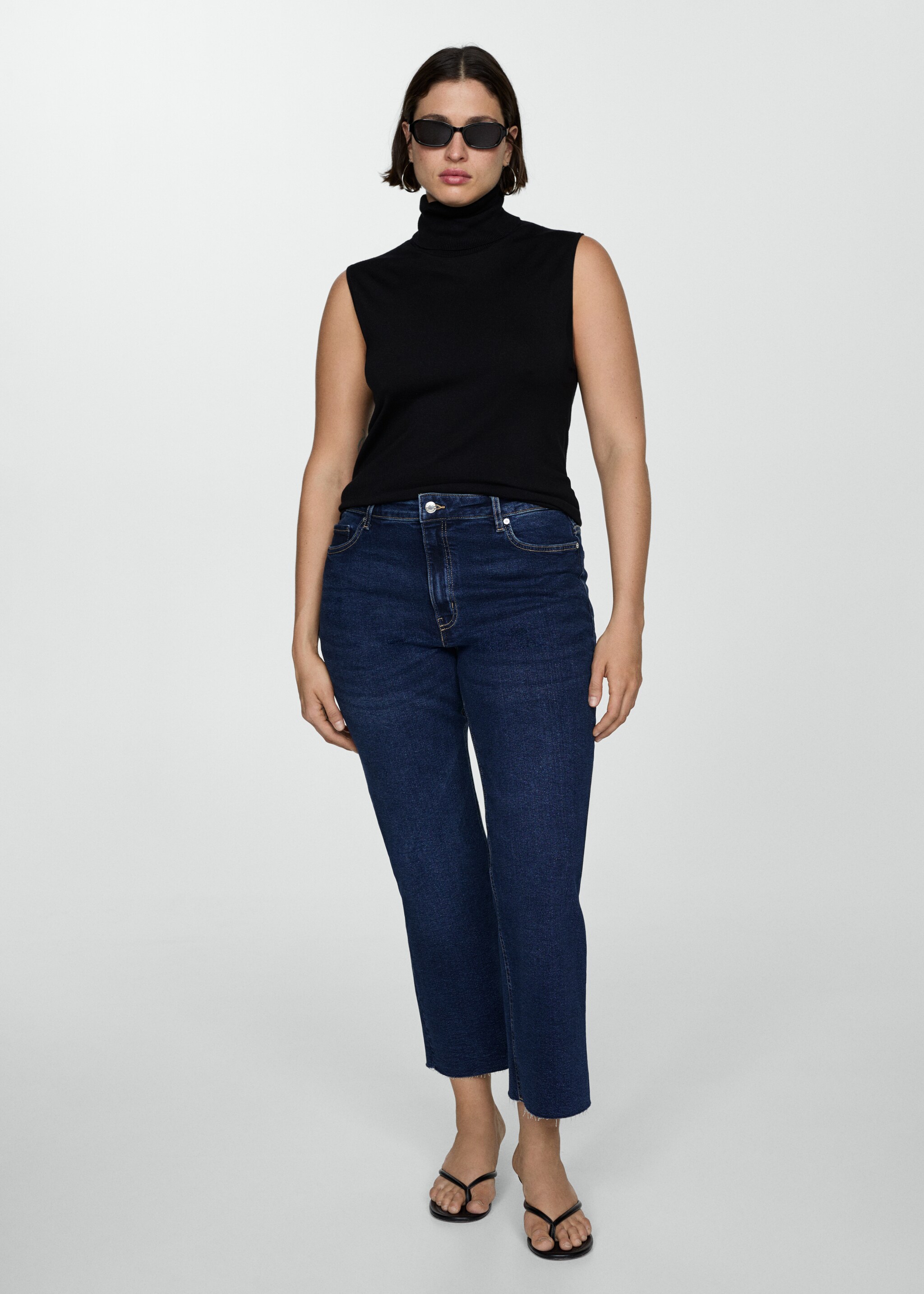 Sienna flared cropped jeans - Details of the article 3