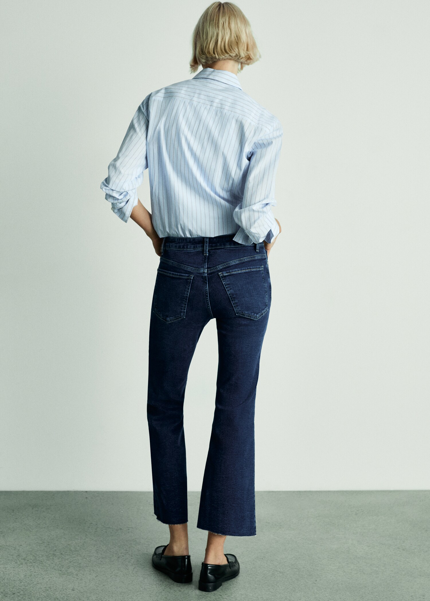 Jean Sienna flare crop - Verso de l’article