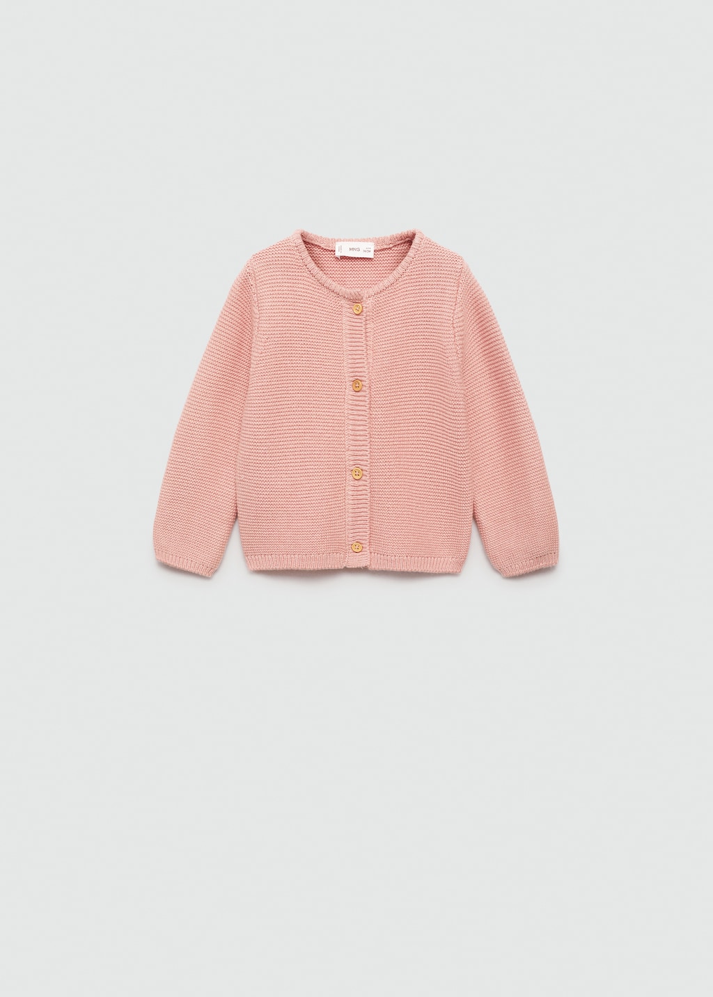 Mango pink cardigan best sale