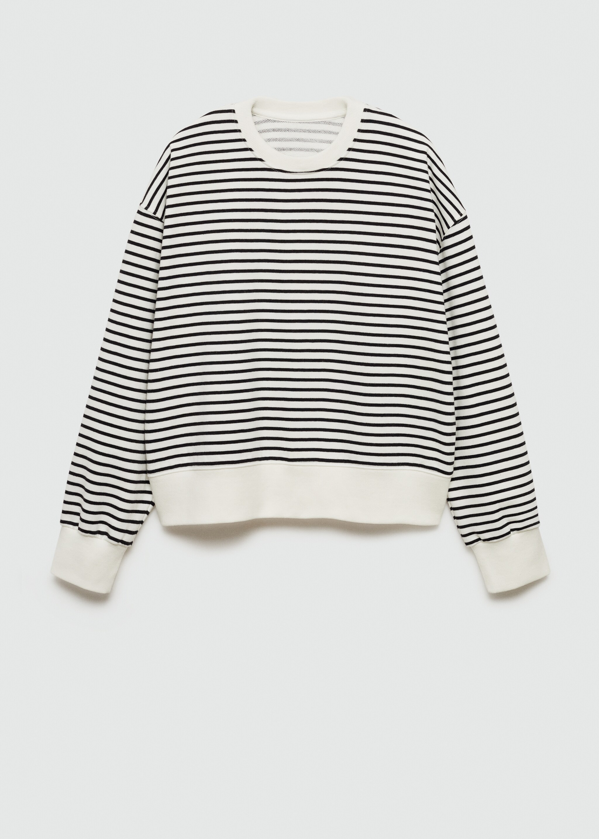 Striped print sweatshirt - Article without model