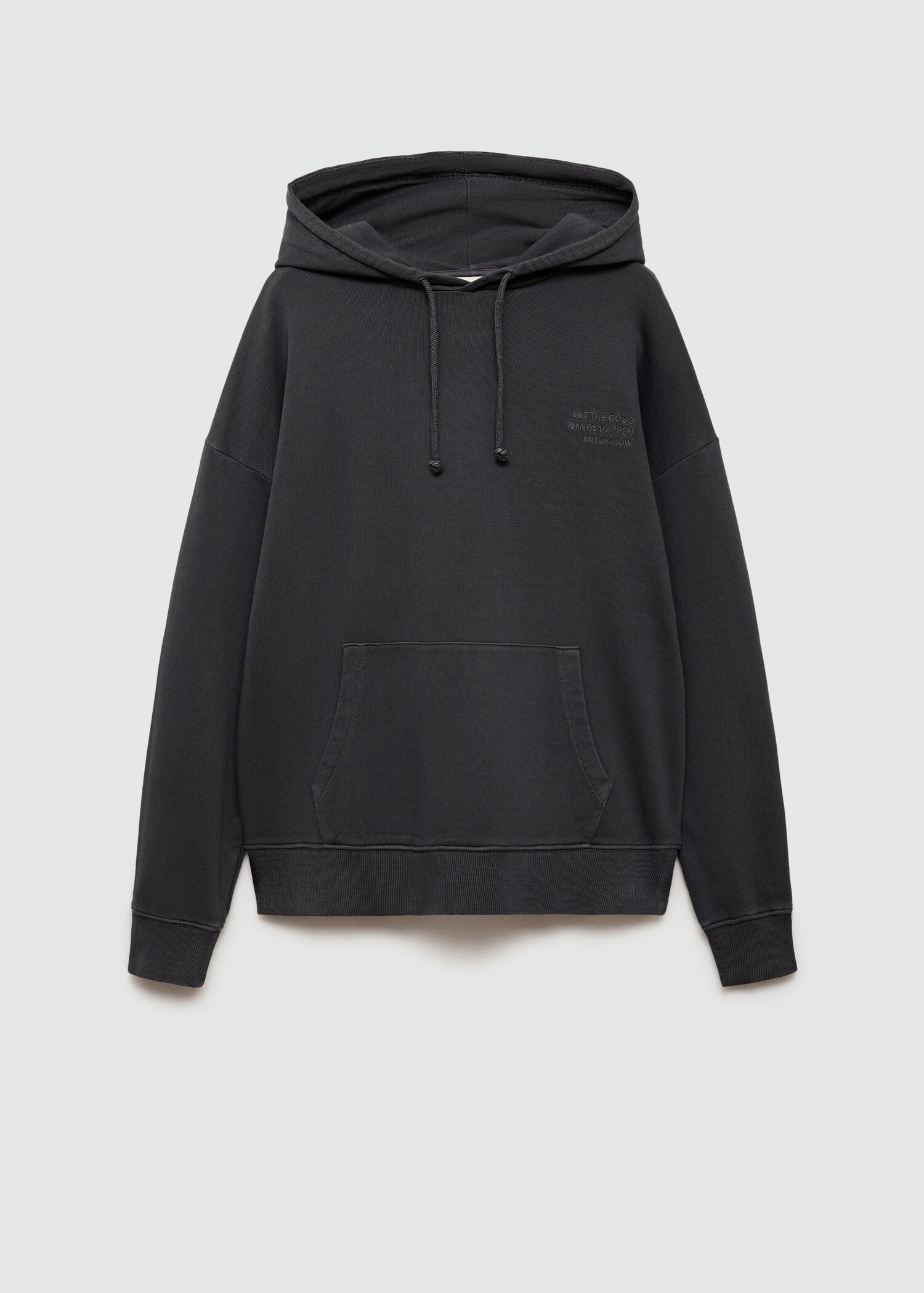 Embroidered hoodie - Article without model