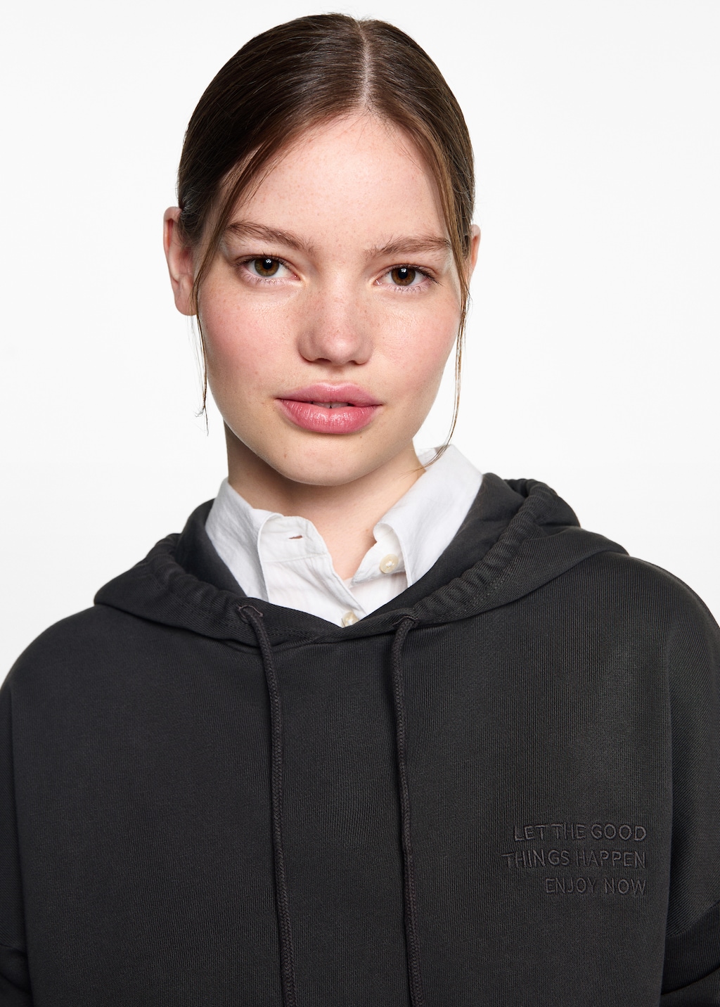 Embroidered hoodie