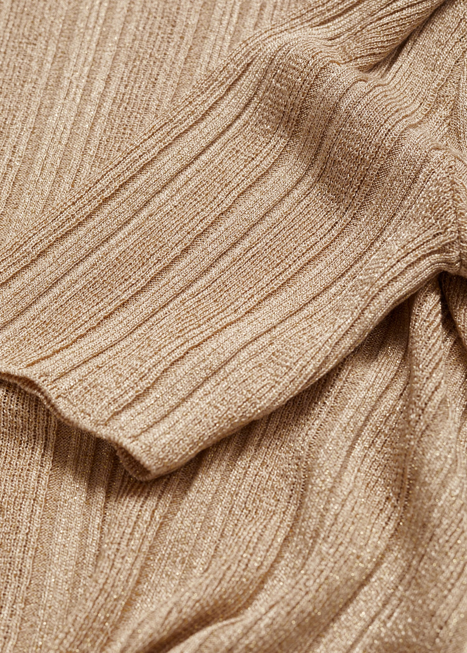 Lurex knitted top - Details of the article 0