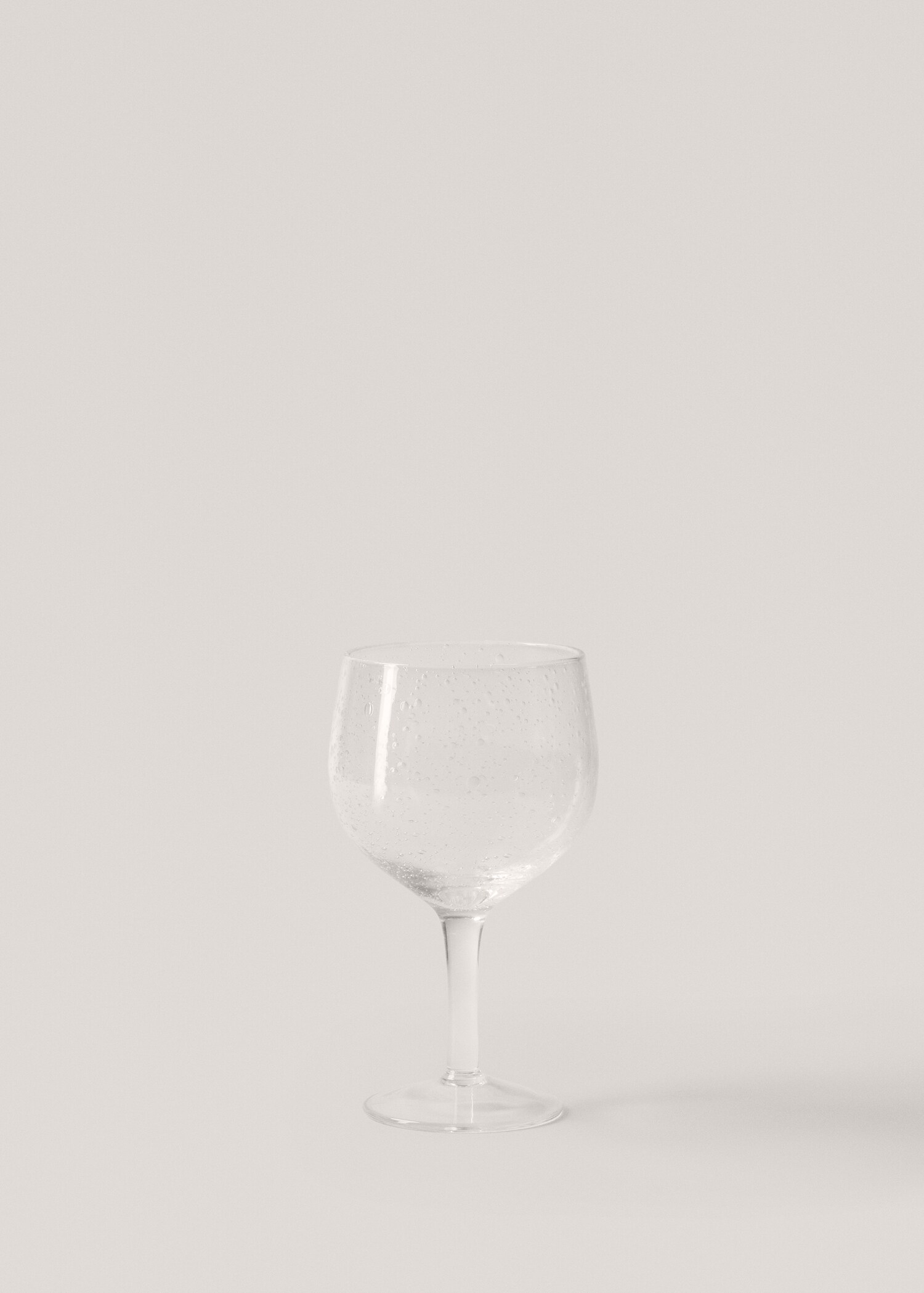 Bicchiere con design bolle d'aria - Articolo senza modello
