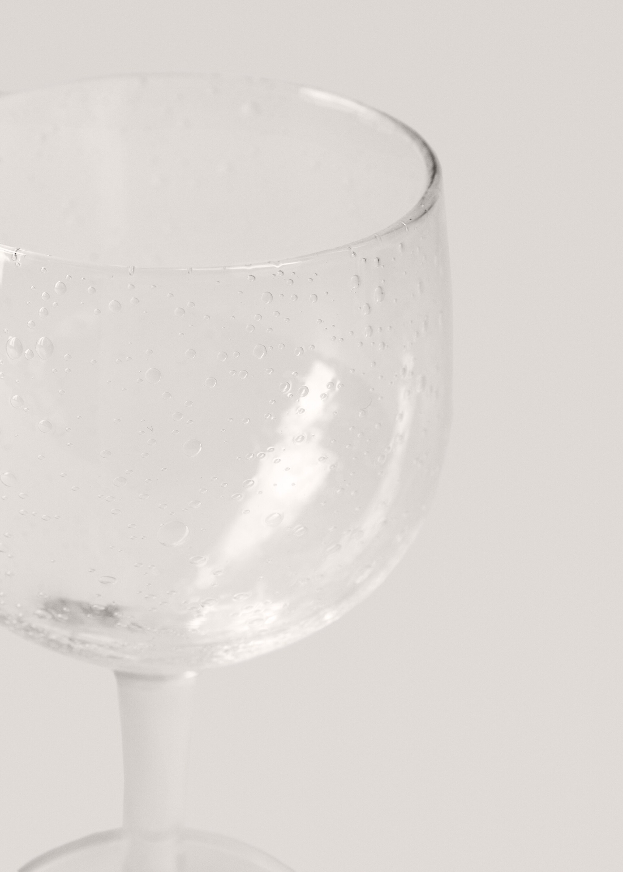 Glas mit Blasendesign - Detail des Artikels 2