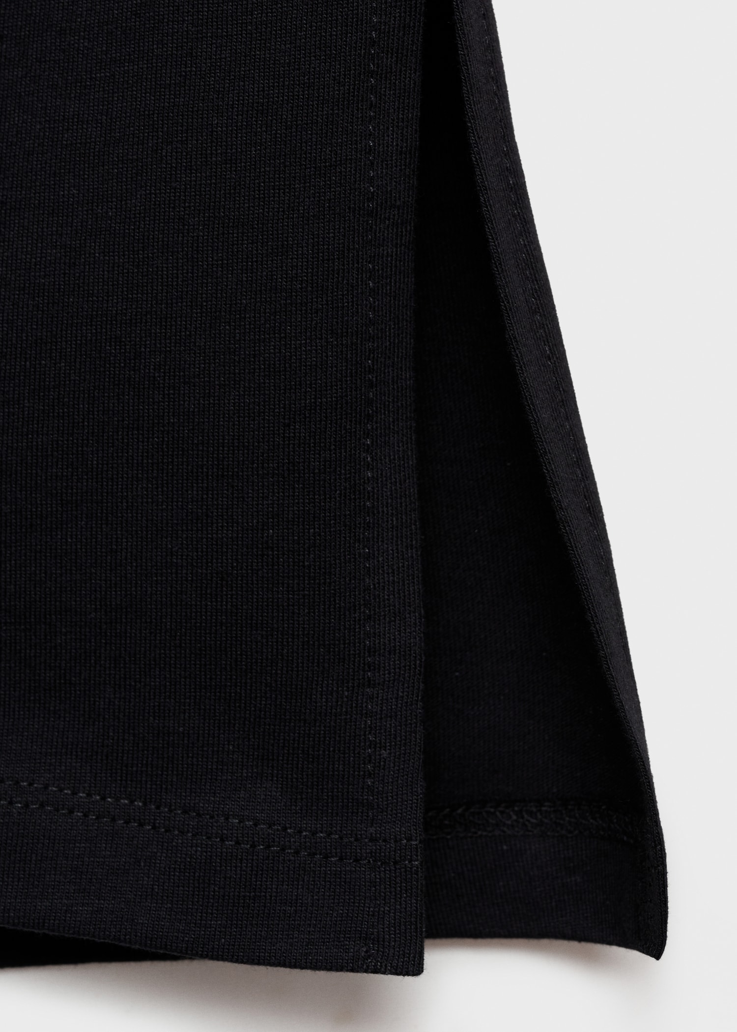 T-shirt with gathered details - Details of the article 0
