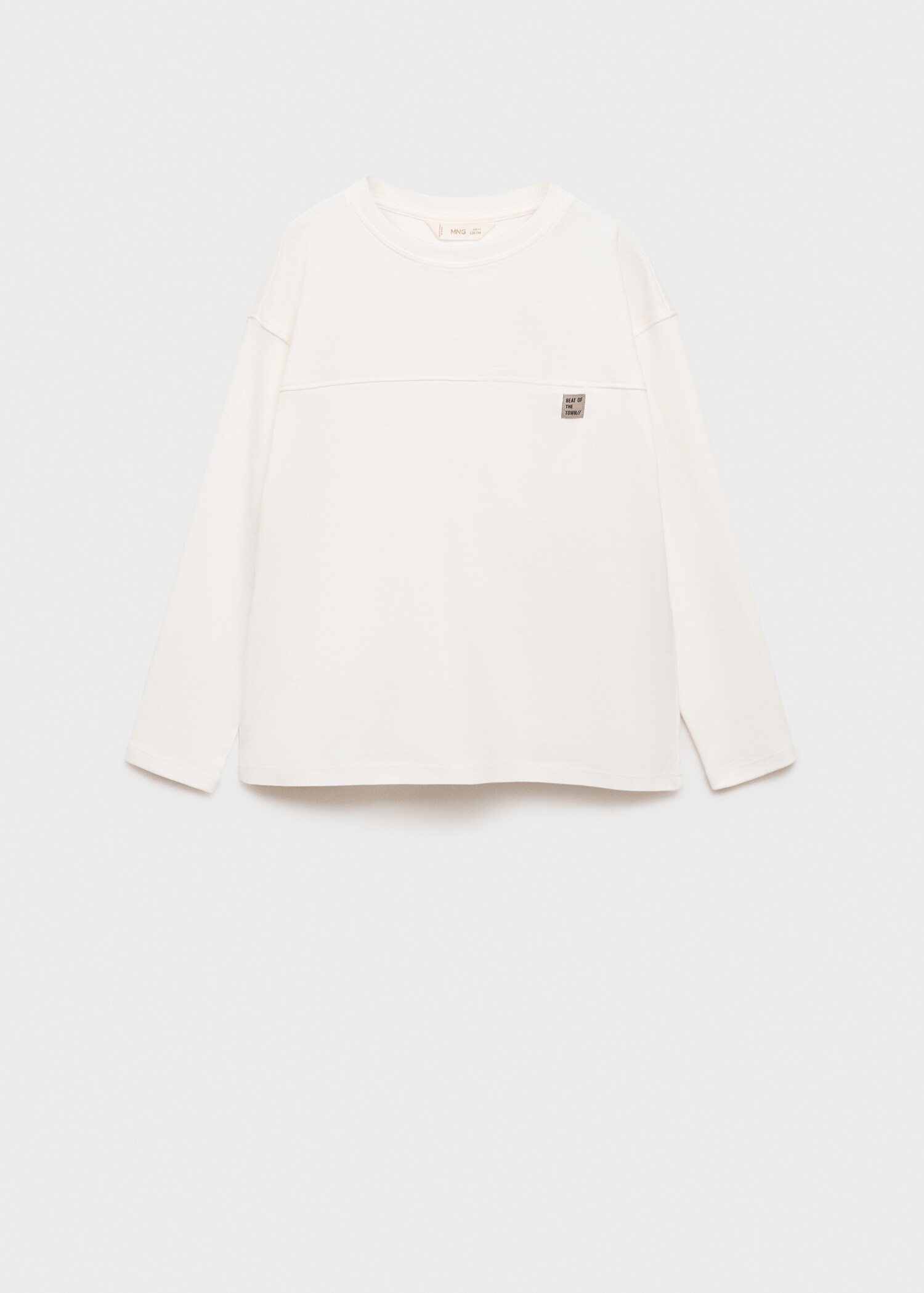 Long sleeve cotton t-shirt - Article without model