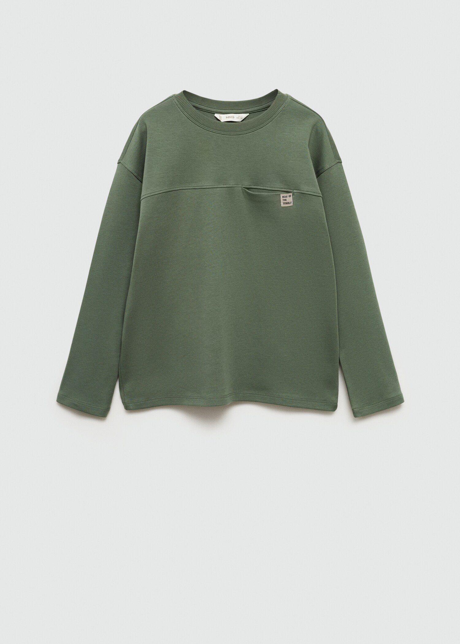 Long sleeve cotton t-shirt - Article without model