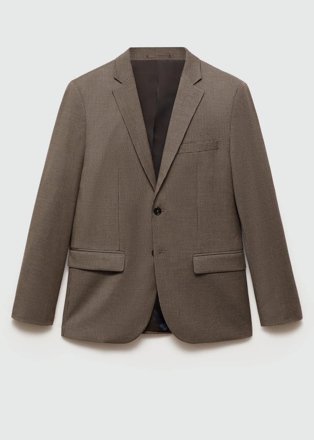 100 merino wool sweater with zip up collar Men MANGO Oman
