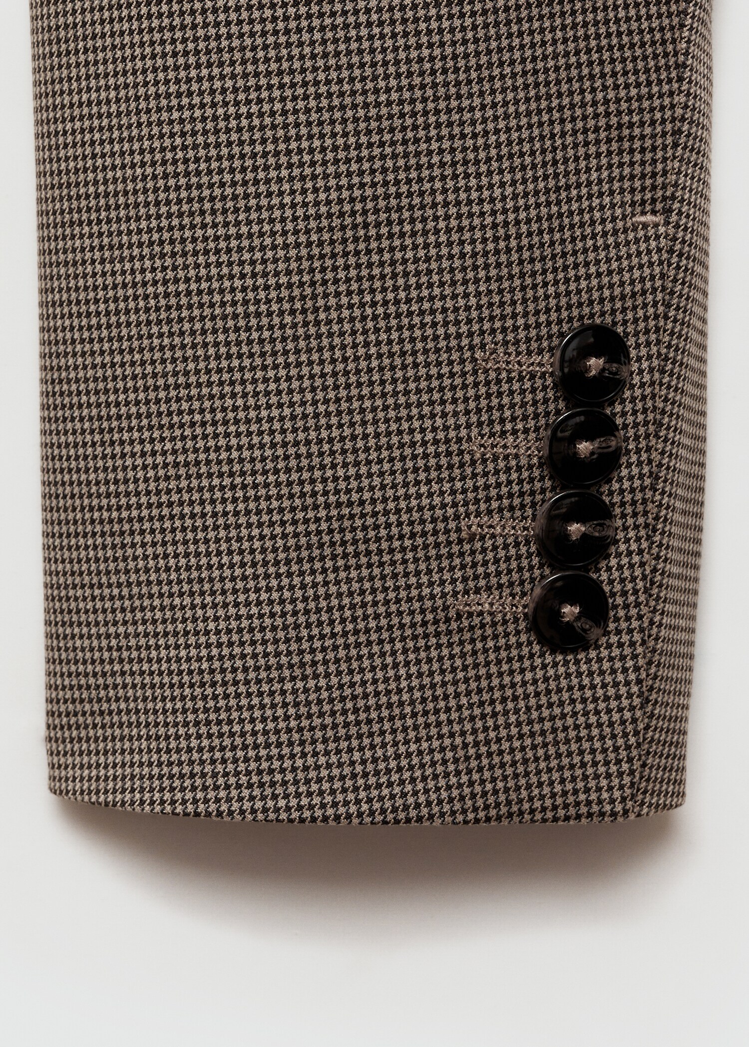 Veste costume super slim-fit structure chevrons - Détail de l'article 8