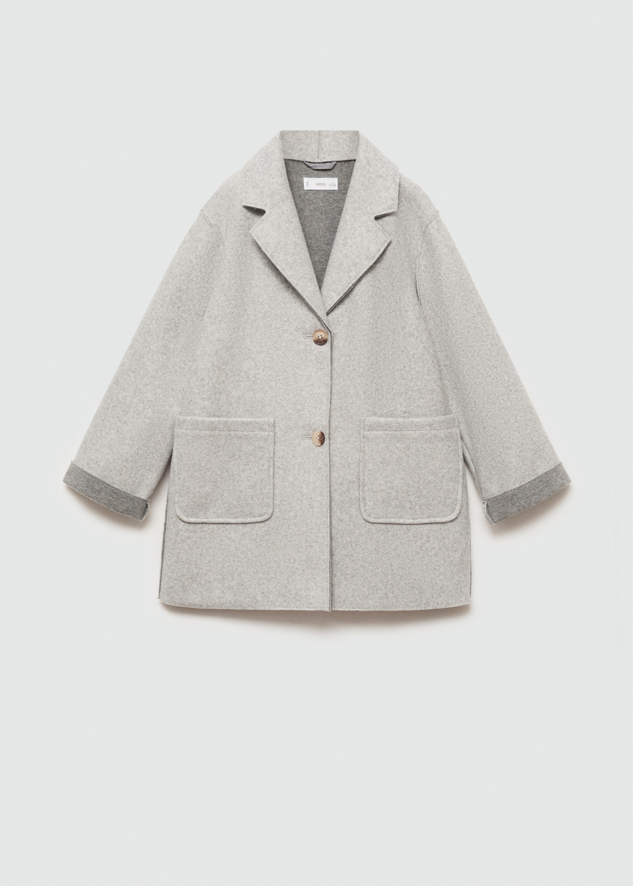 Cloth coat with pockets - Article without model