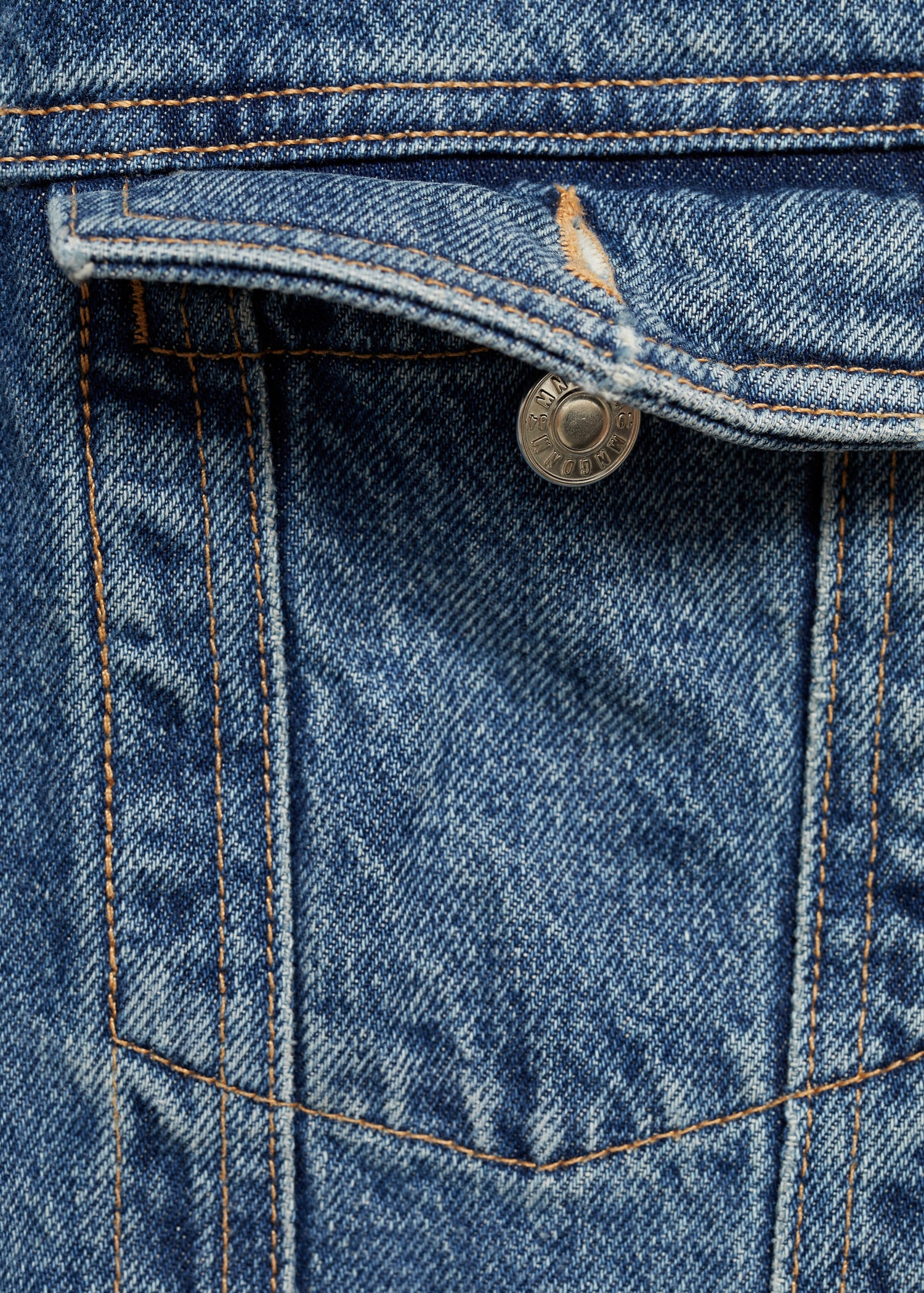 Blouson en jean étoile - Détail de l'article 0