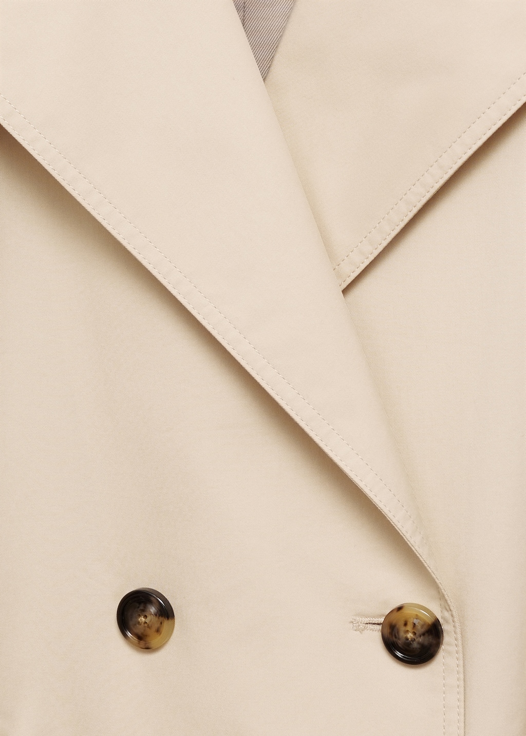 Mango Double-breasted trench coat