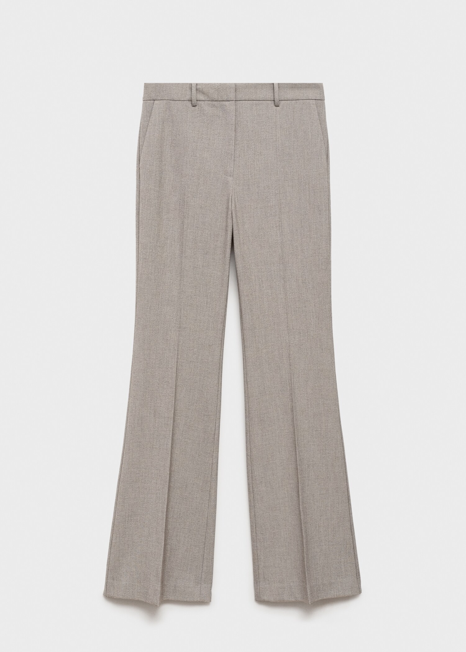 High-waist flared trousers - Article without model