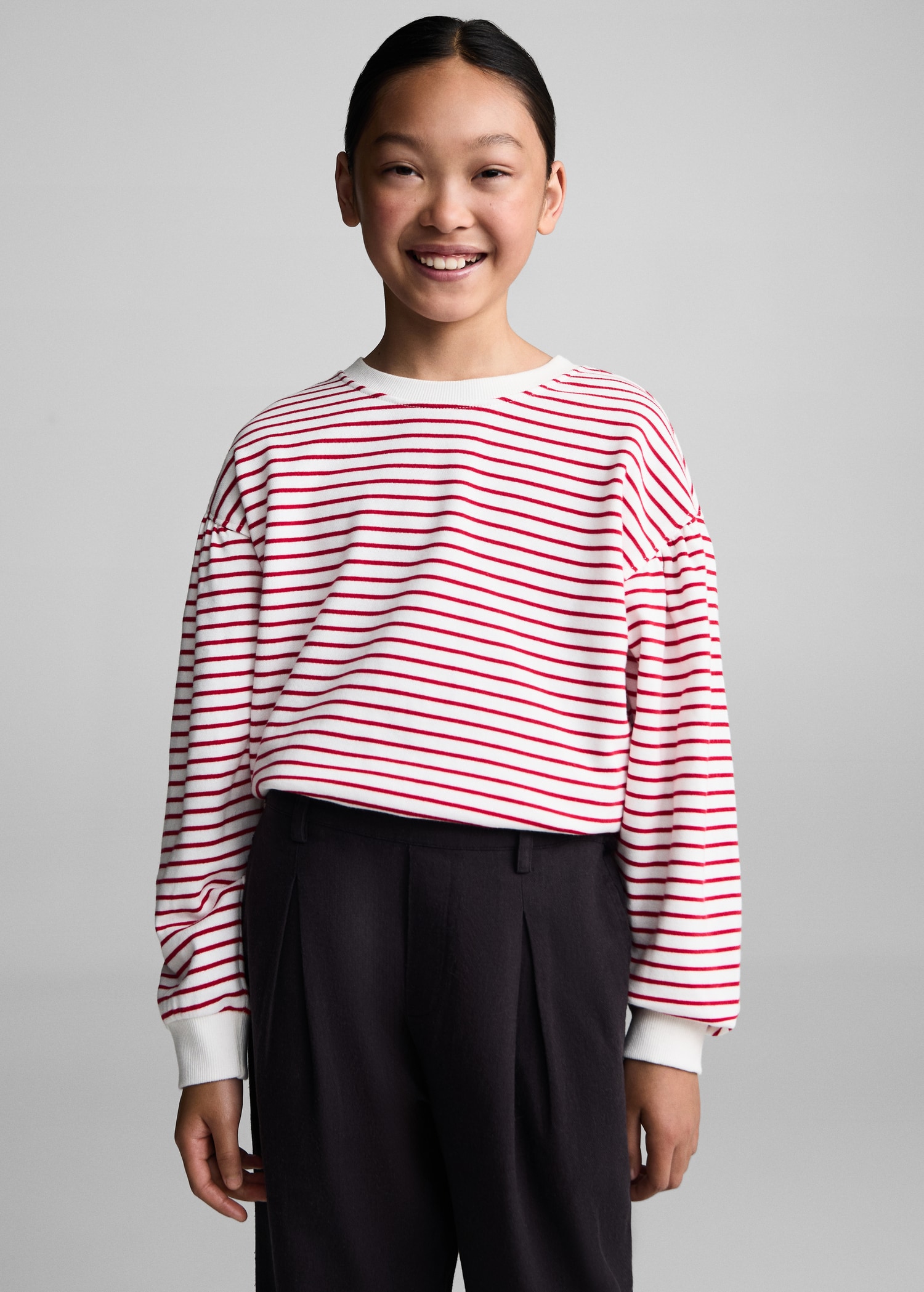 Pleat detail trousers - Medium plane