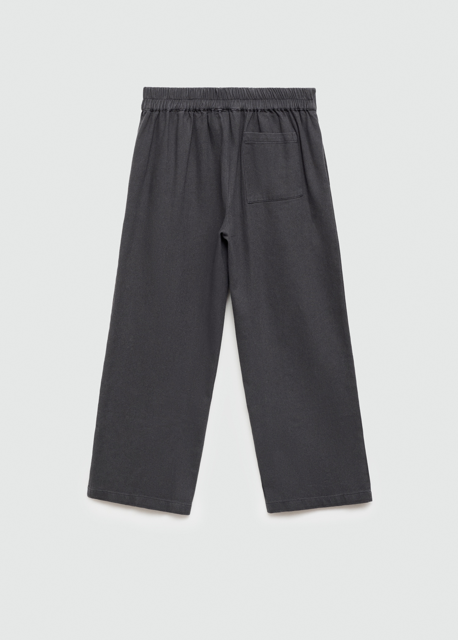 Pleat detail trousers - Reverse of the article