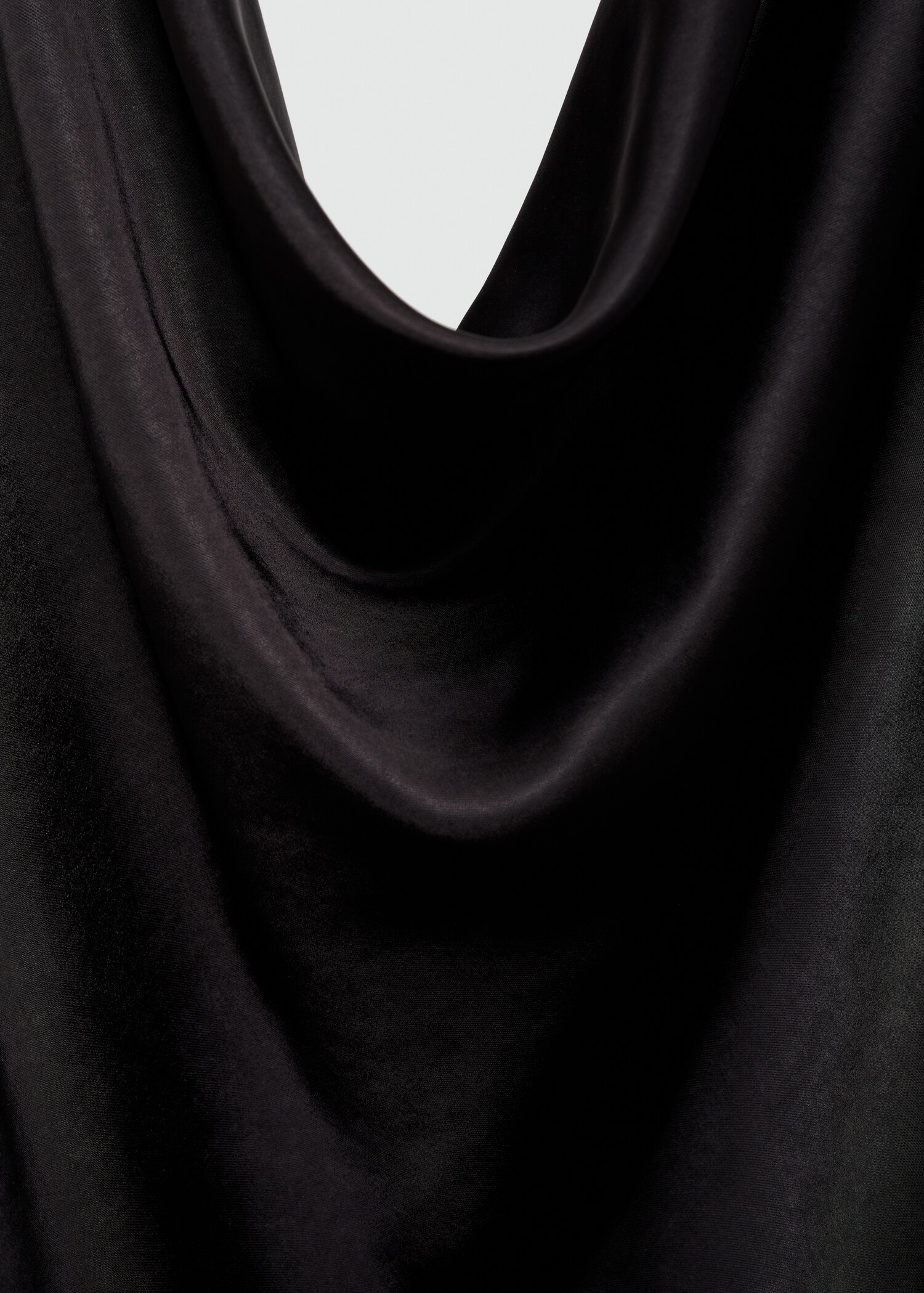 Short satin dress - Details of the article 8