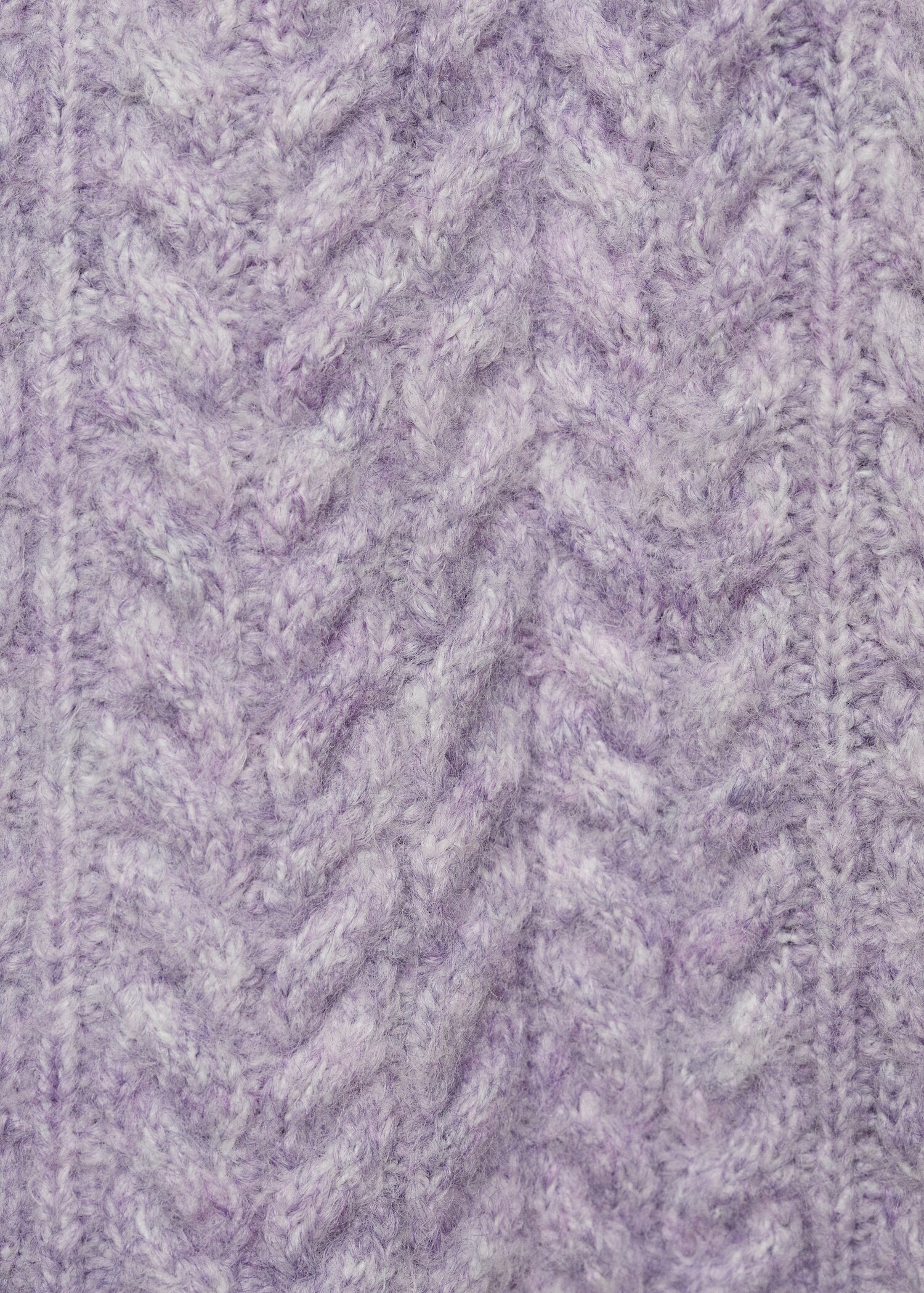 Knitted braided cardigan - Details of the article 0