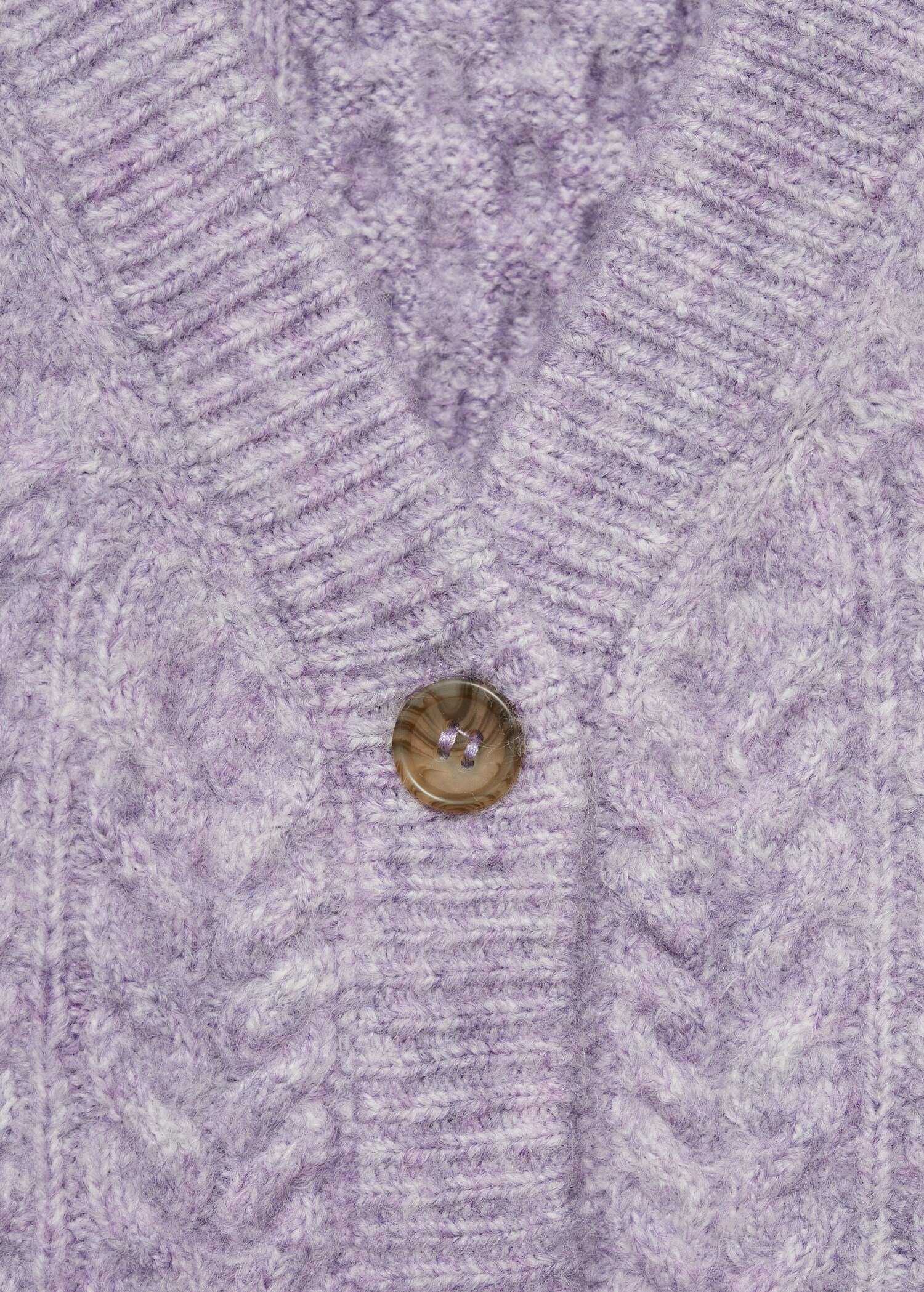 Knitted braided cardigan - Details of the article 8