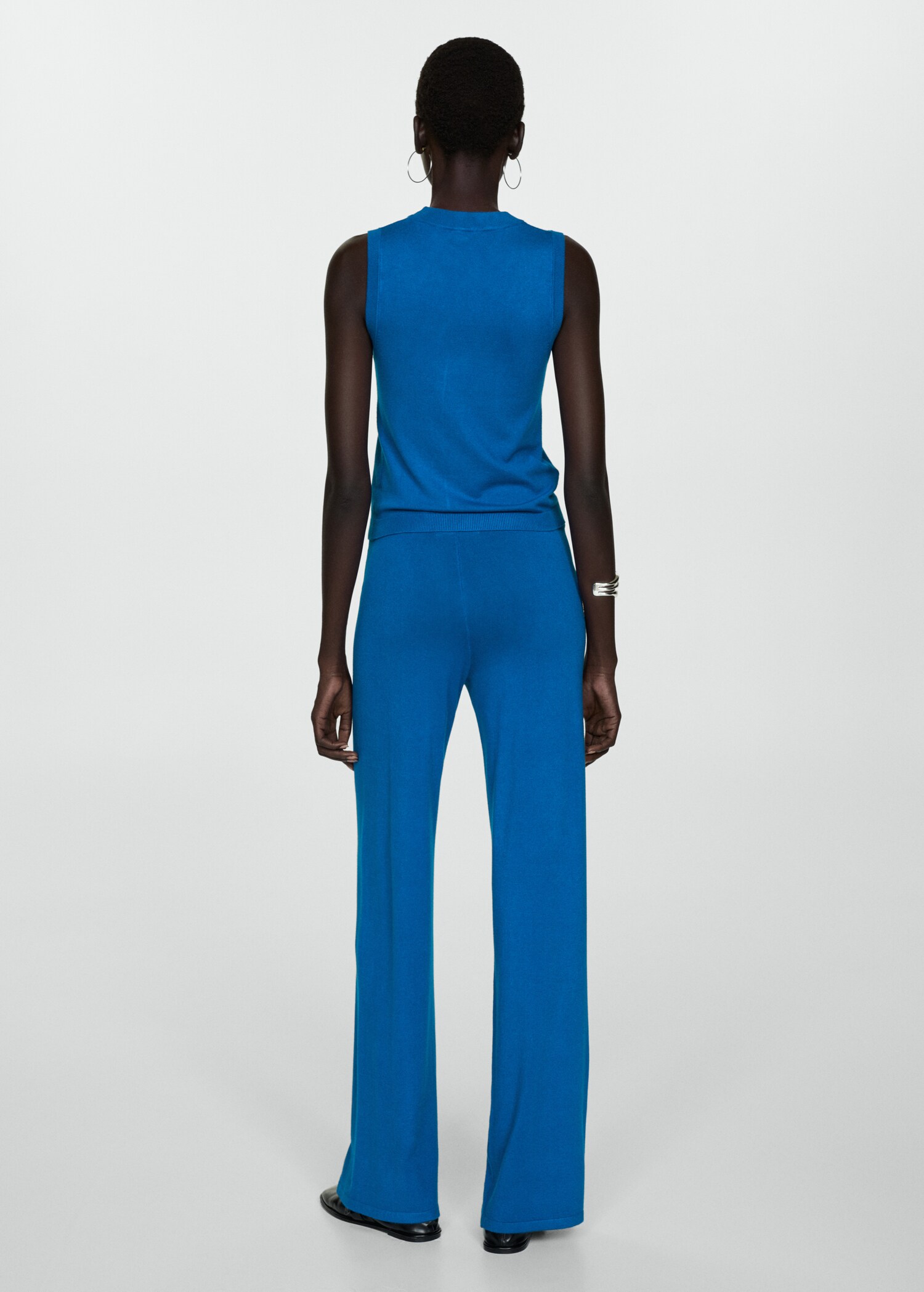 Pantalon maille wideleg - Verso de l’article