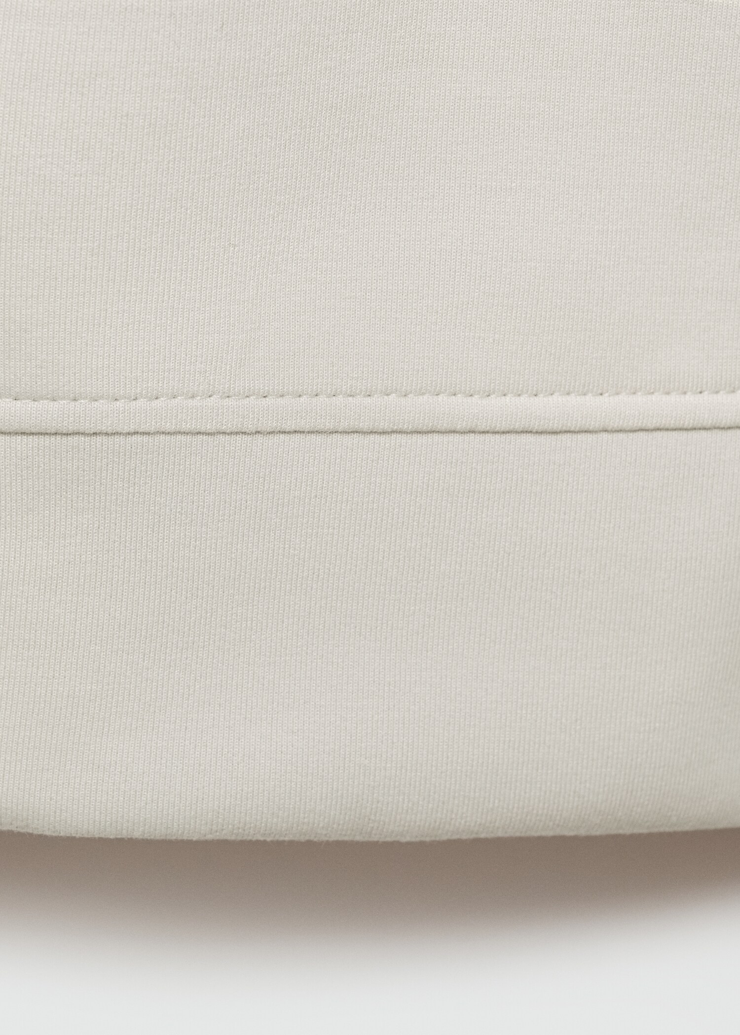 Regular fit sweatshirt-fabric polo shirt - Details of the article 0