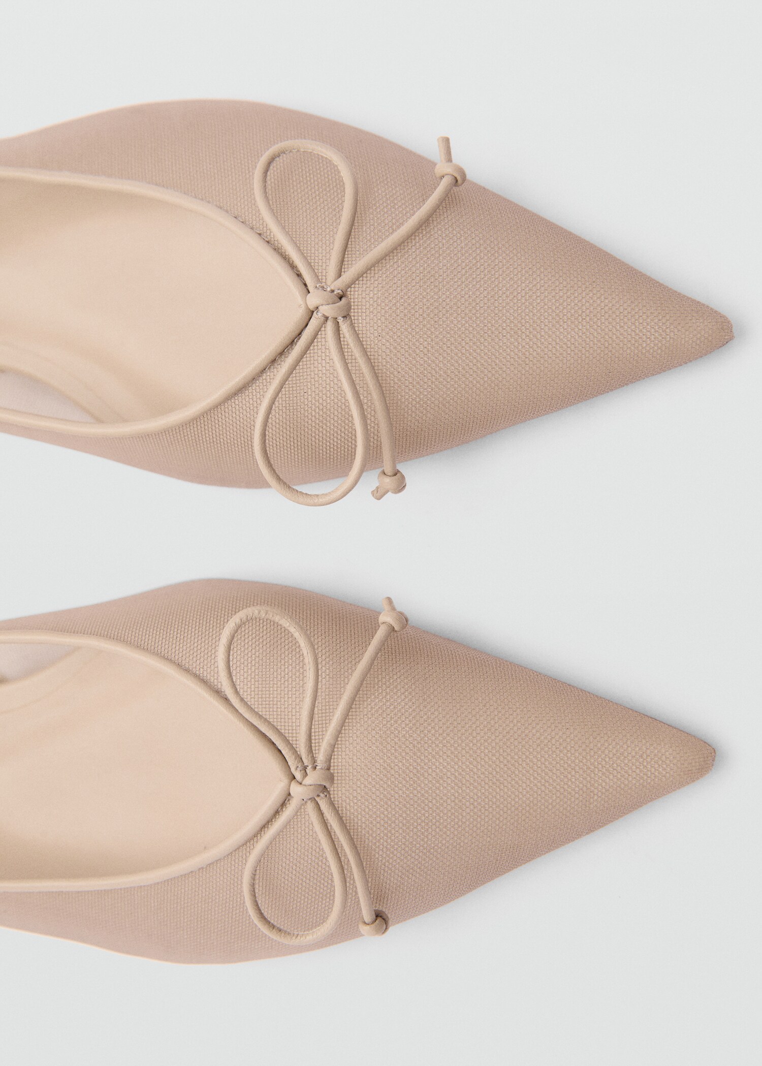 Ballet flats with bow detail - Details of the article 2