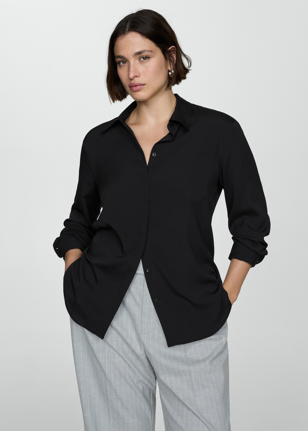 Chemise longue femme mango hotsell