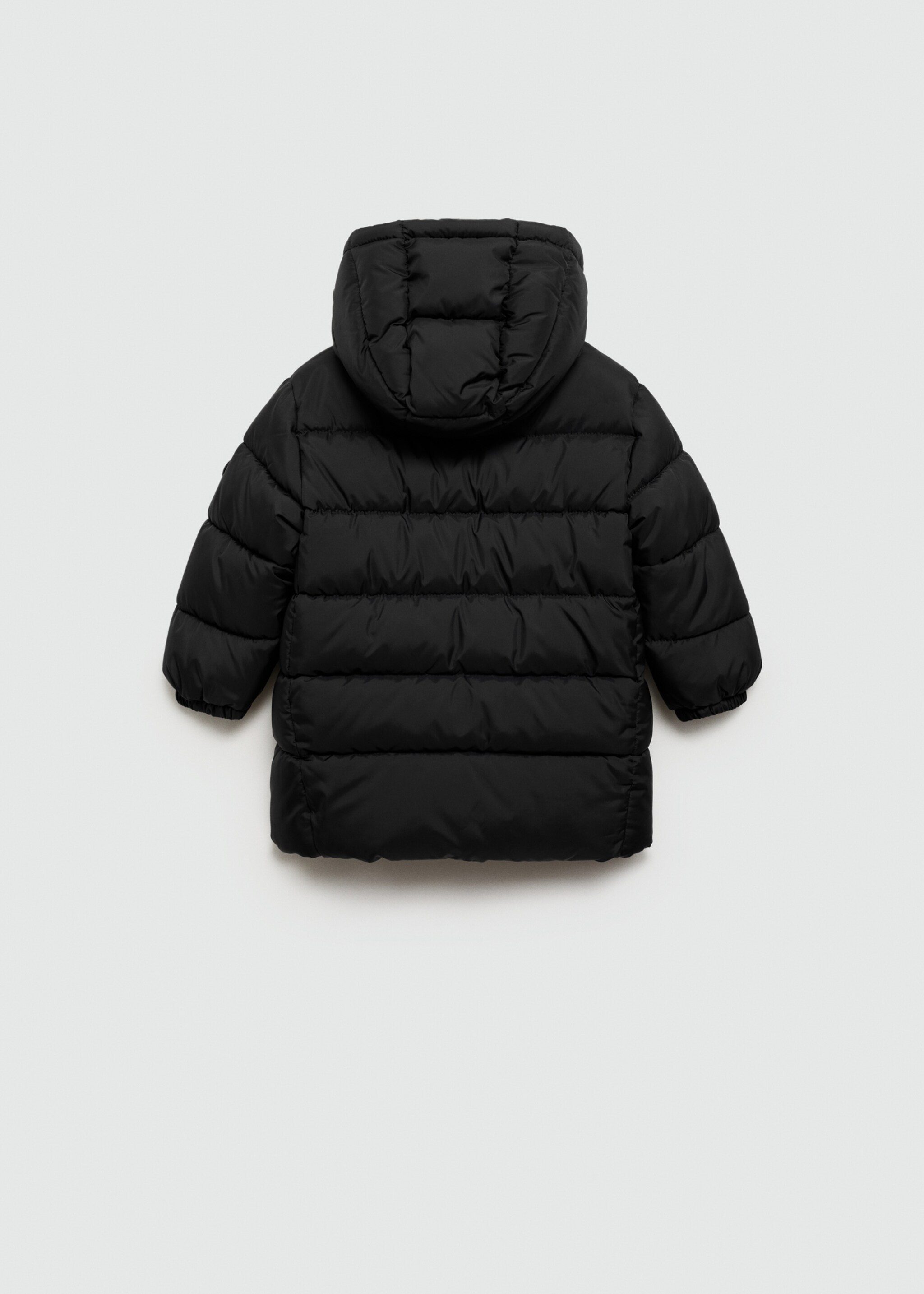Anorak largo acolchado - Reverso del artículo