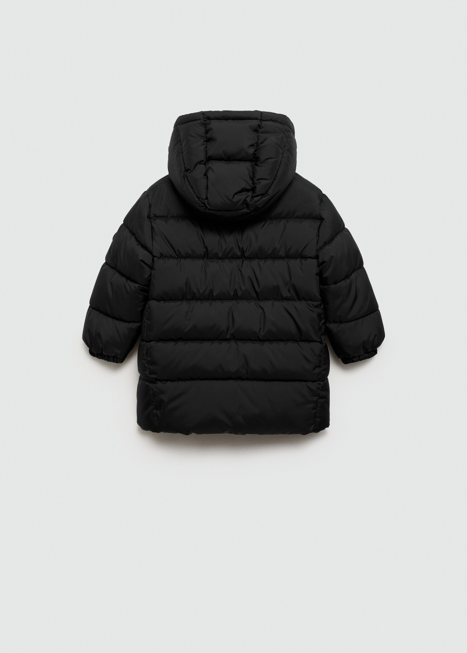Anorak largo acolchado - Reverso del artículo