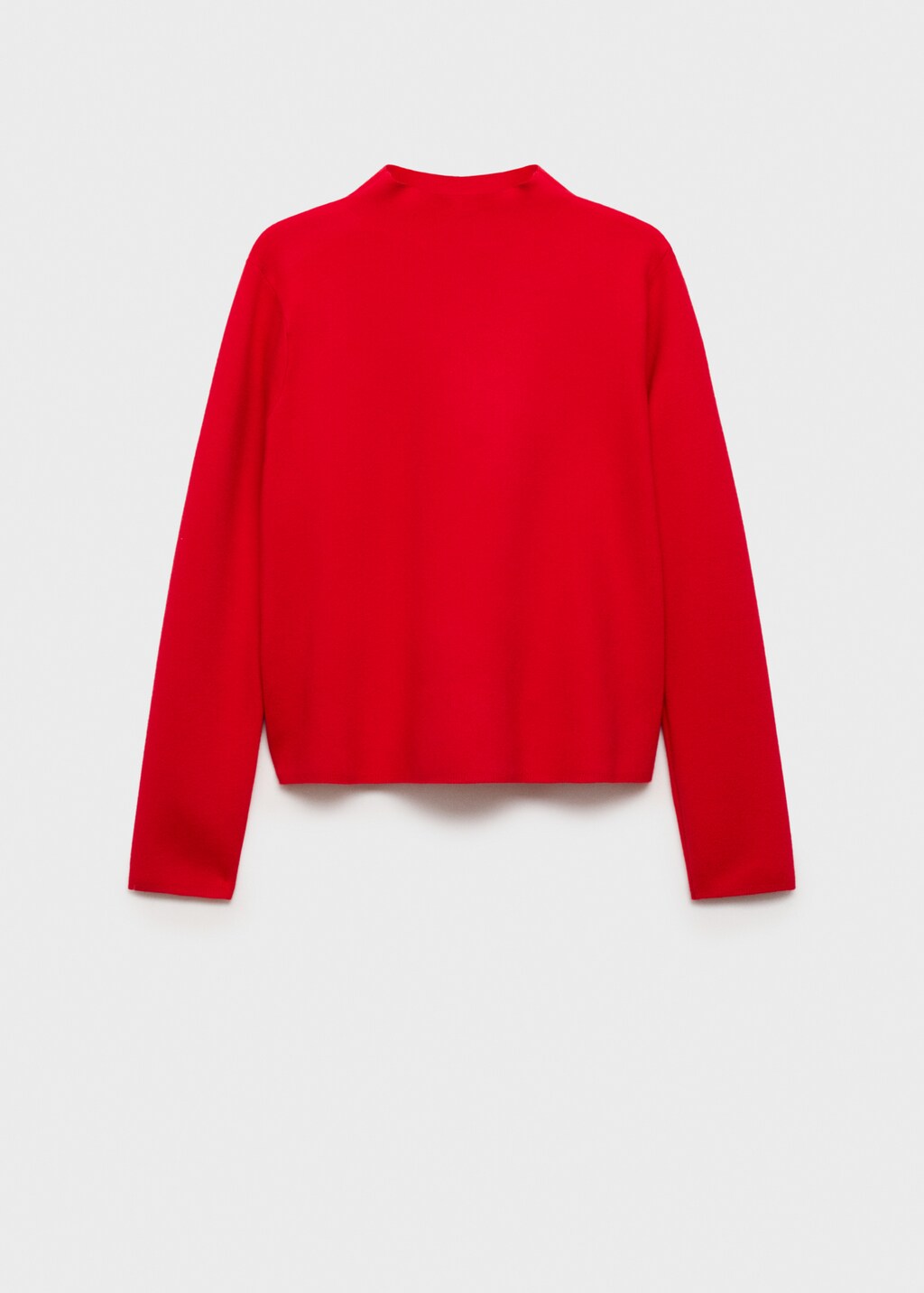 Mango red sweater best sale