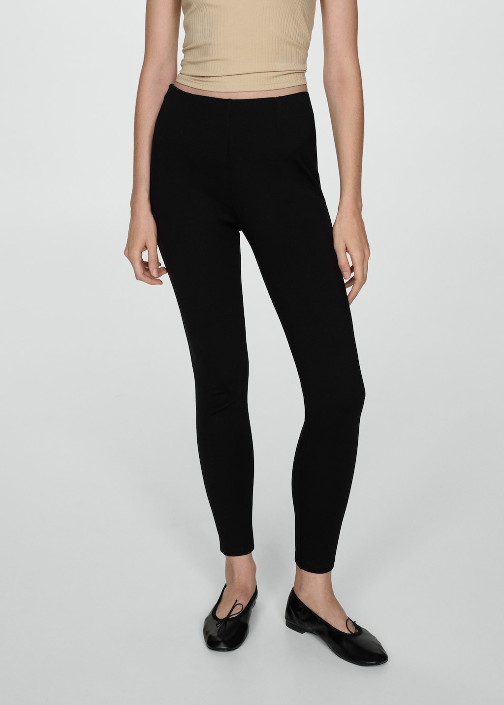 Mango Legging mit hohem Bund