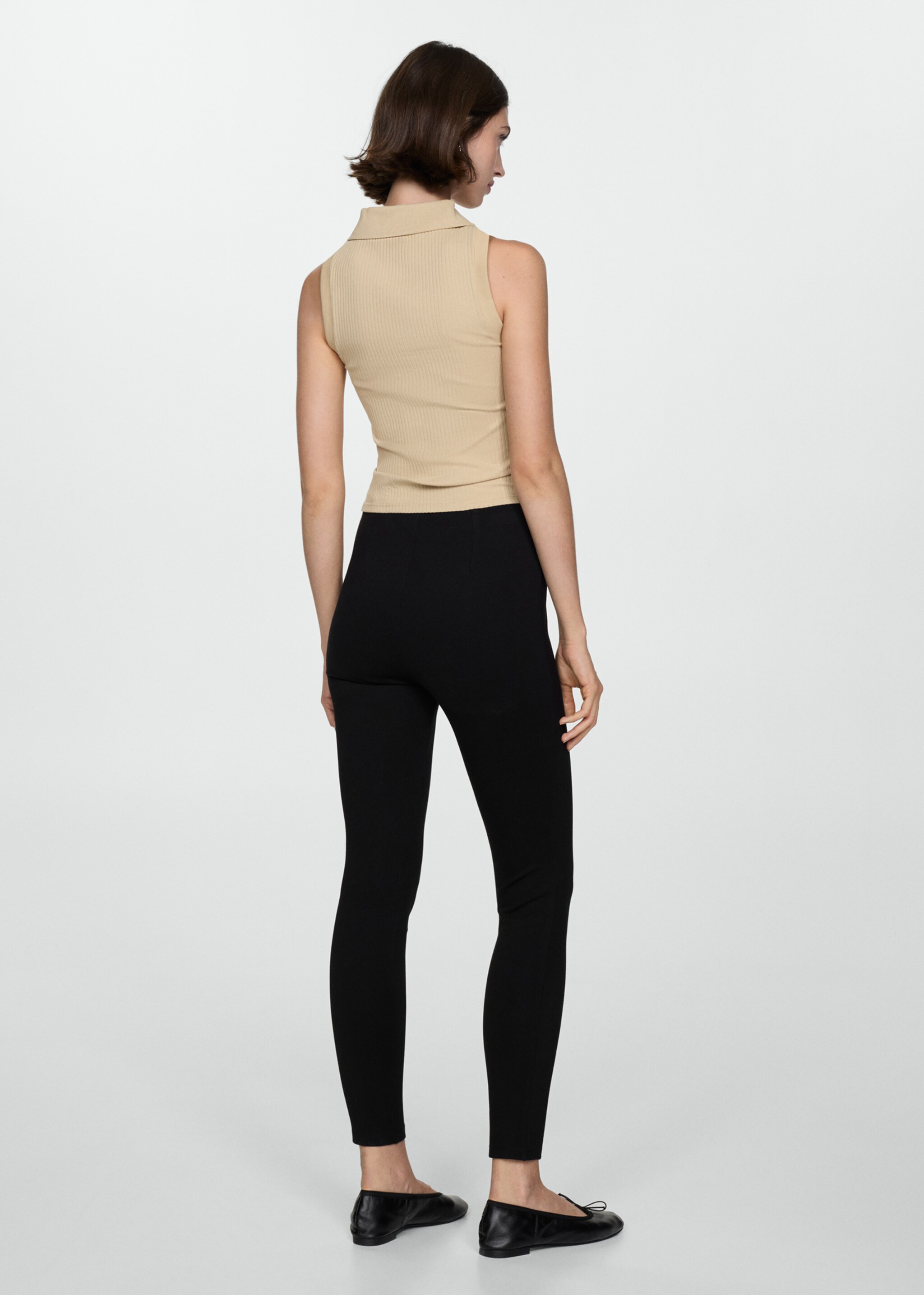 High waist leggings - Reverse of the article