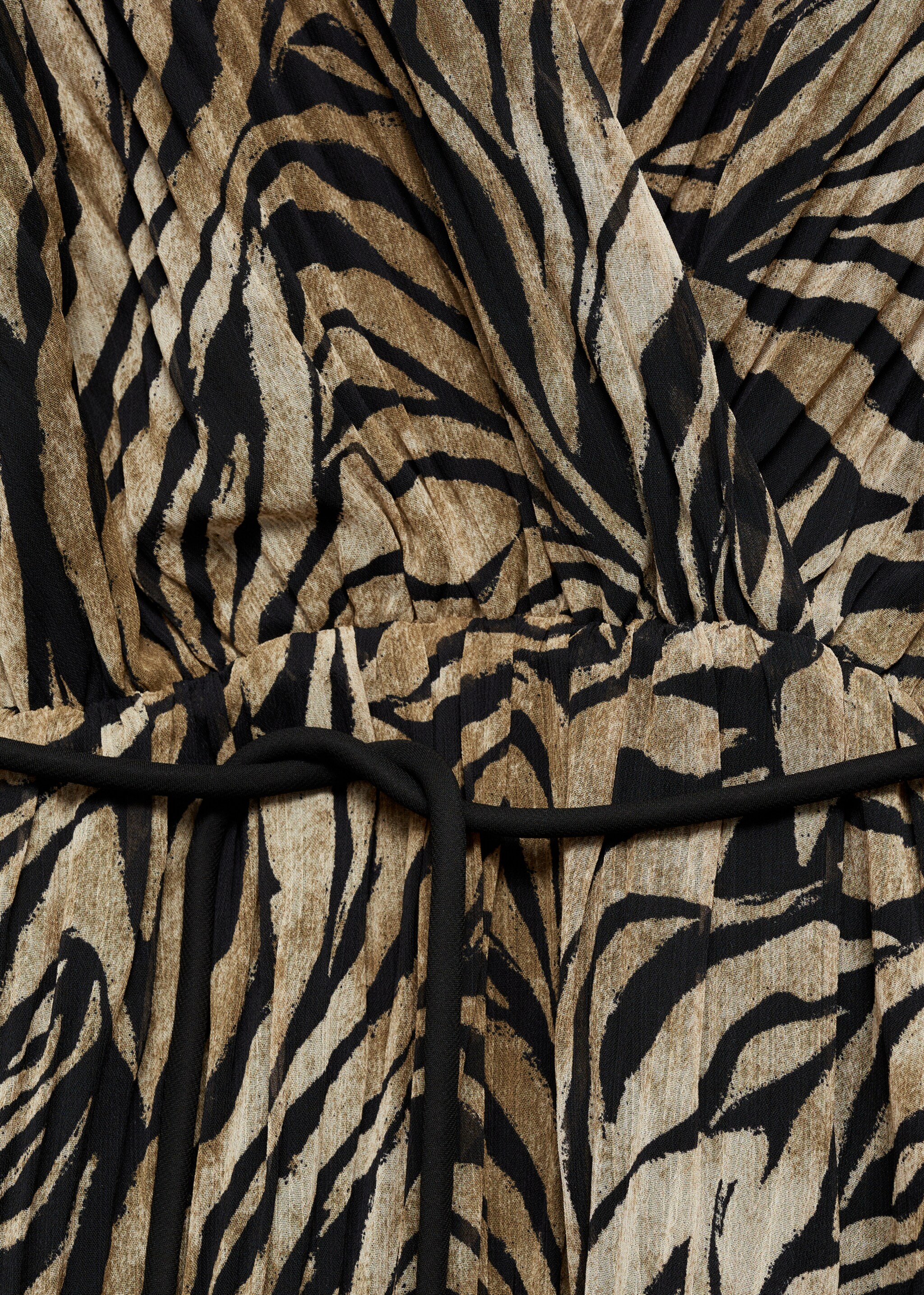 Leopard-print dress with bow - Details of the article 8