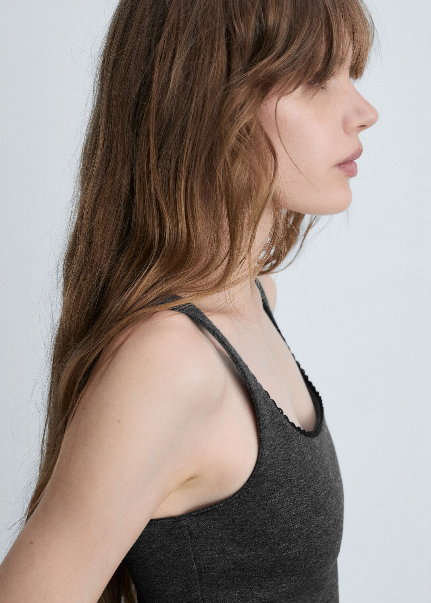 Lace detail dress - Details of the article 1