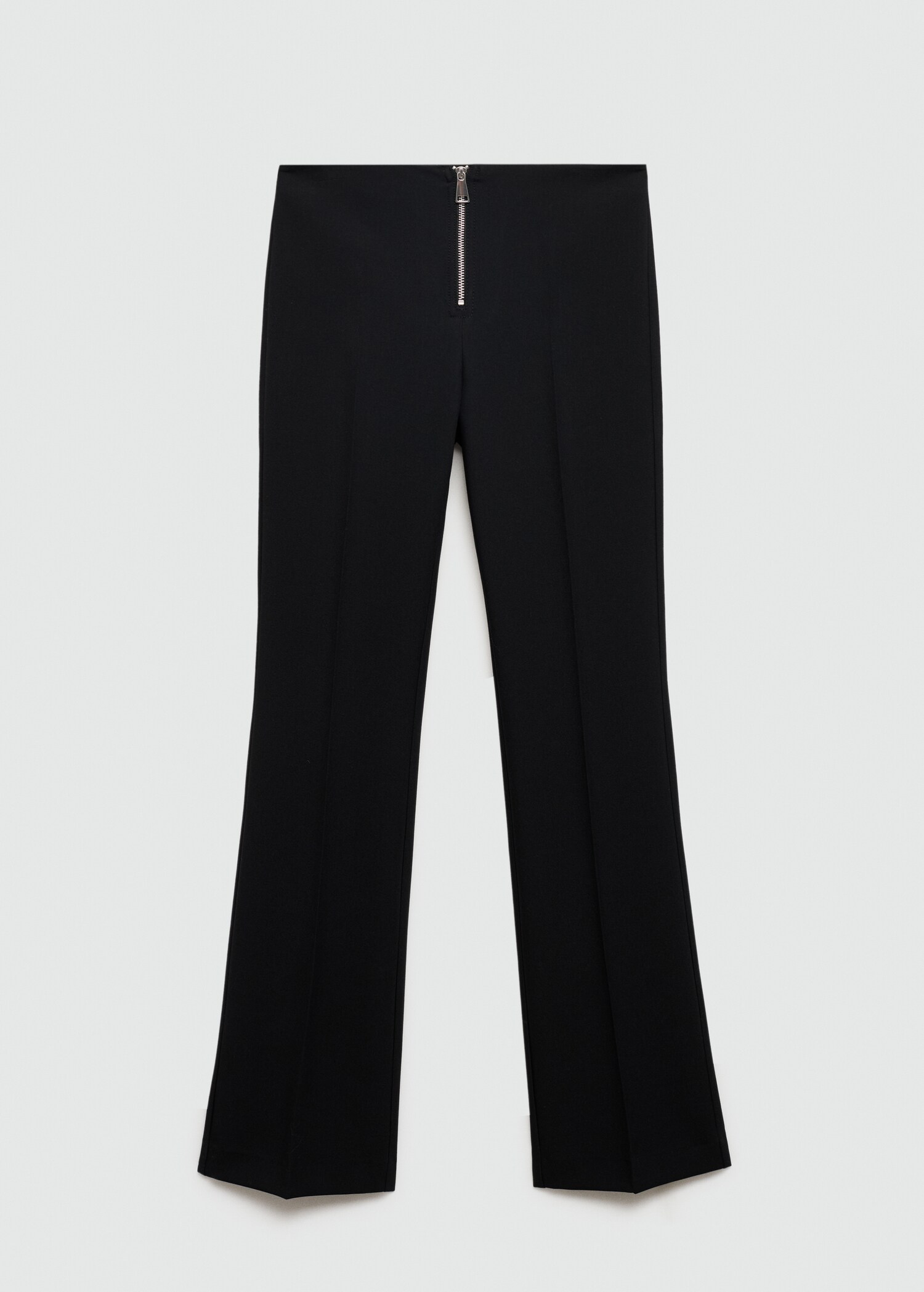 Flared pants with zip - Article without model